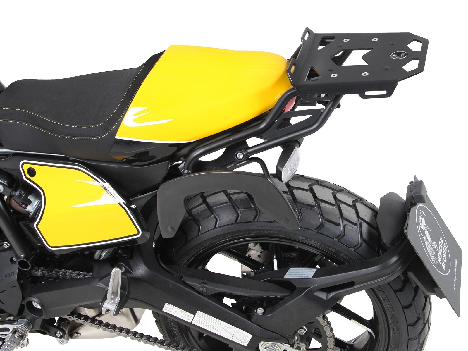 Hepco & Becker Minirack soft luggage rear rack for Ducati Scrambler 800