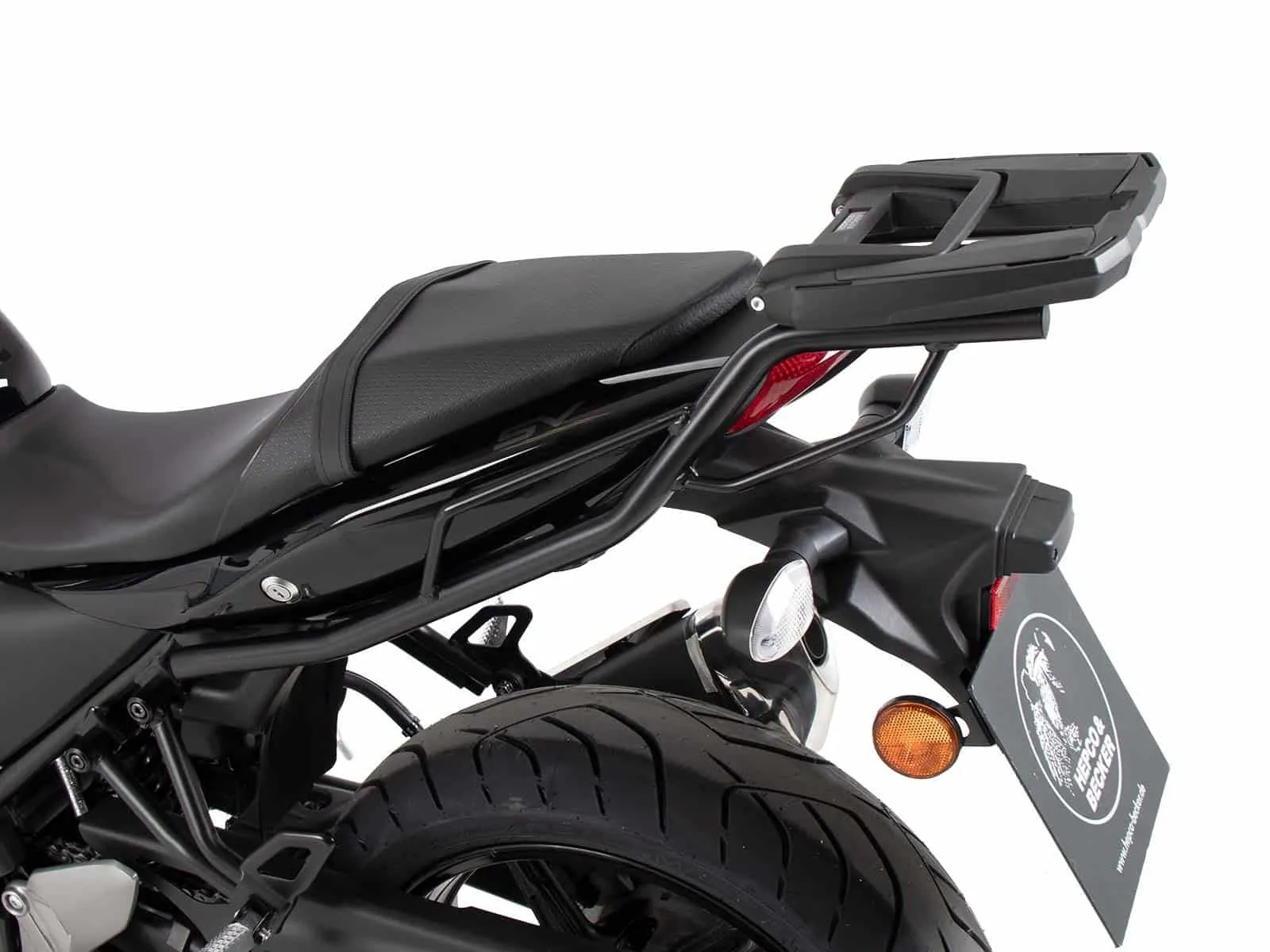 Easyrack top case carrier black for Suzuki SV 650 X (2018-2025)