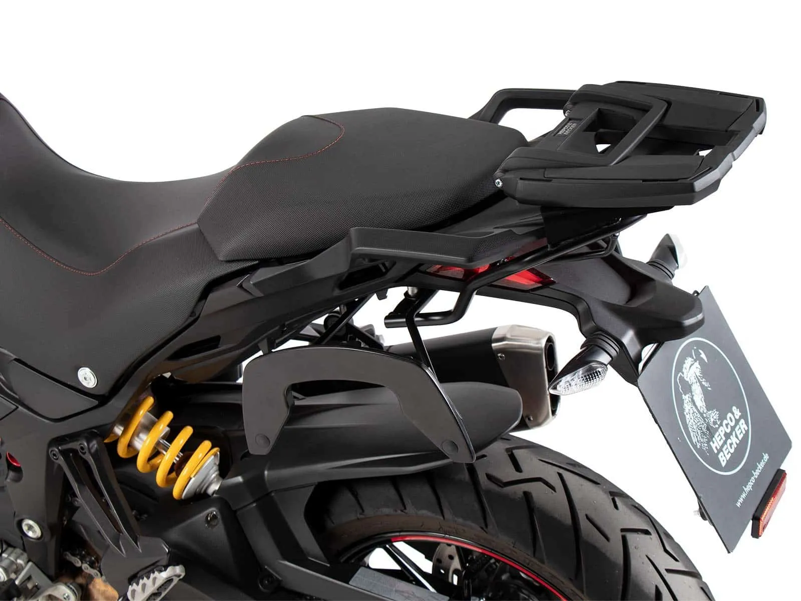 Easyrack top case carrier black for Ducati Multistrada 1260 Enduro (2019-2021)