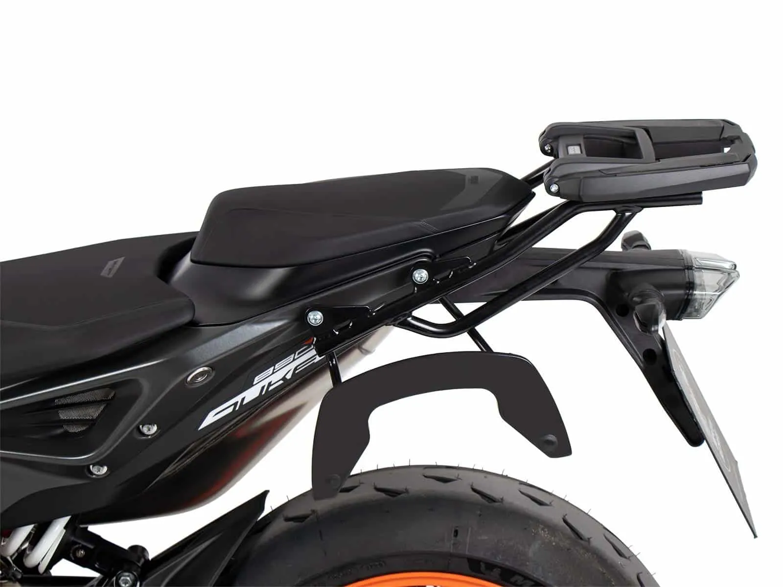 Easyrack top case carrier black for KTM 890 Duke R (2020-2023)