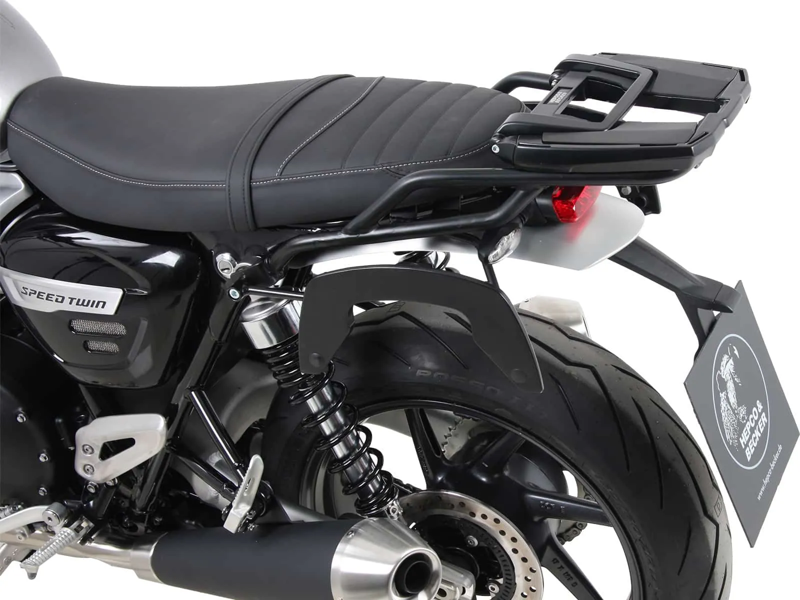 Easyrack top case carrier black for Triumph Speed Twin 1200 / RS (2022-)