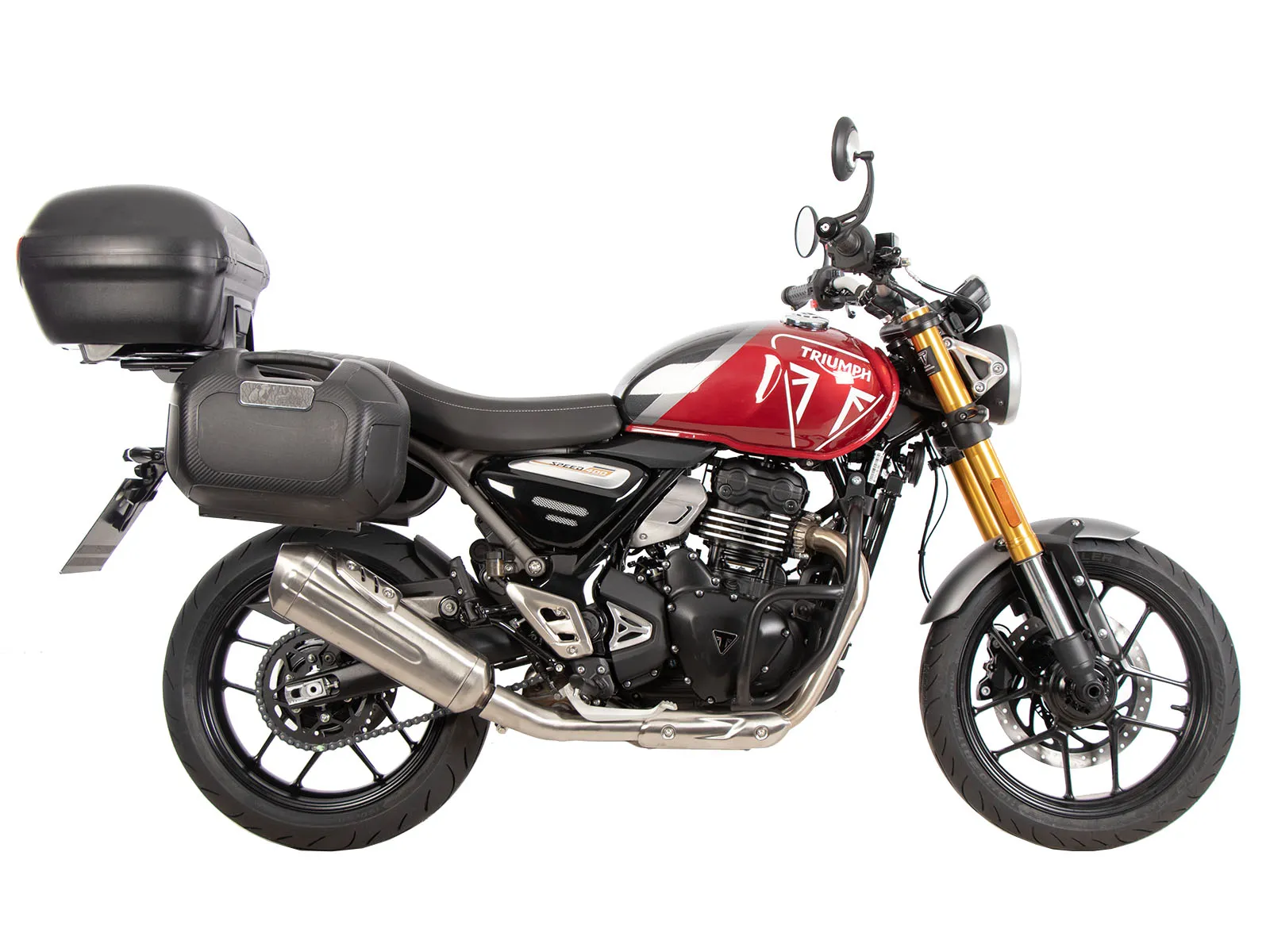 Easyrack top case carrier black for Triumph Speed 400 (2024-)