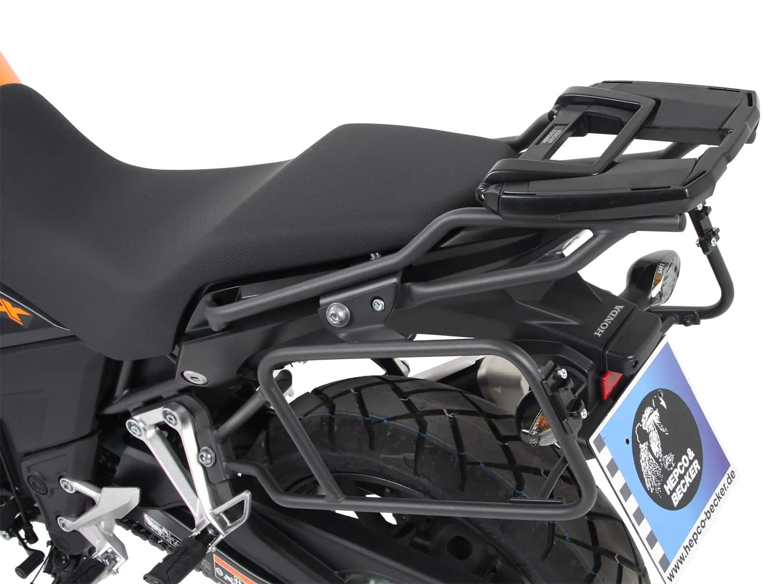 Easyrack top case carrier anthracite for Honda CB 500 X (2017-2018)