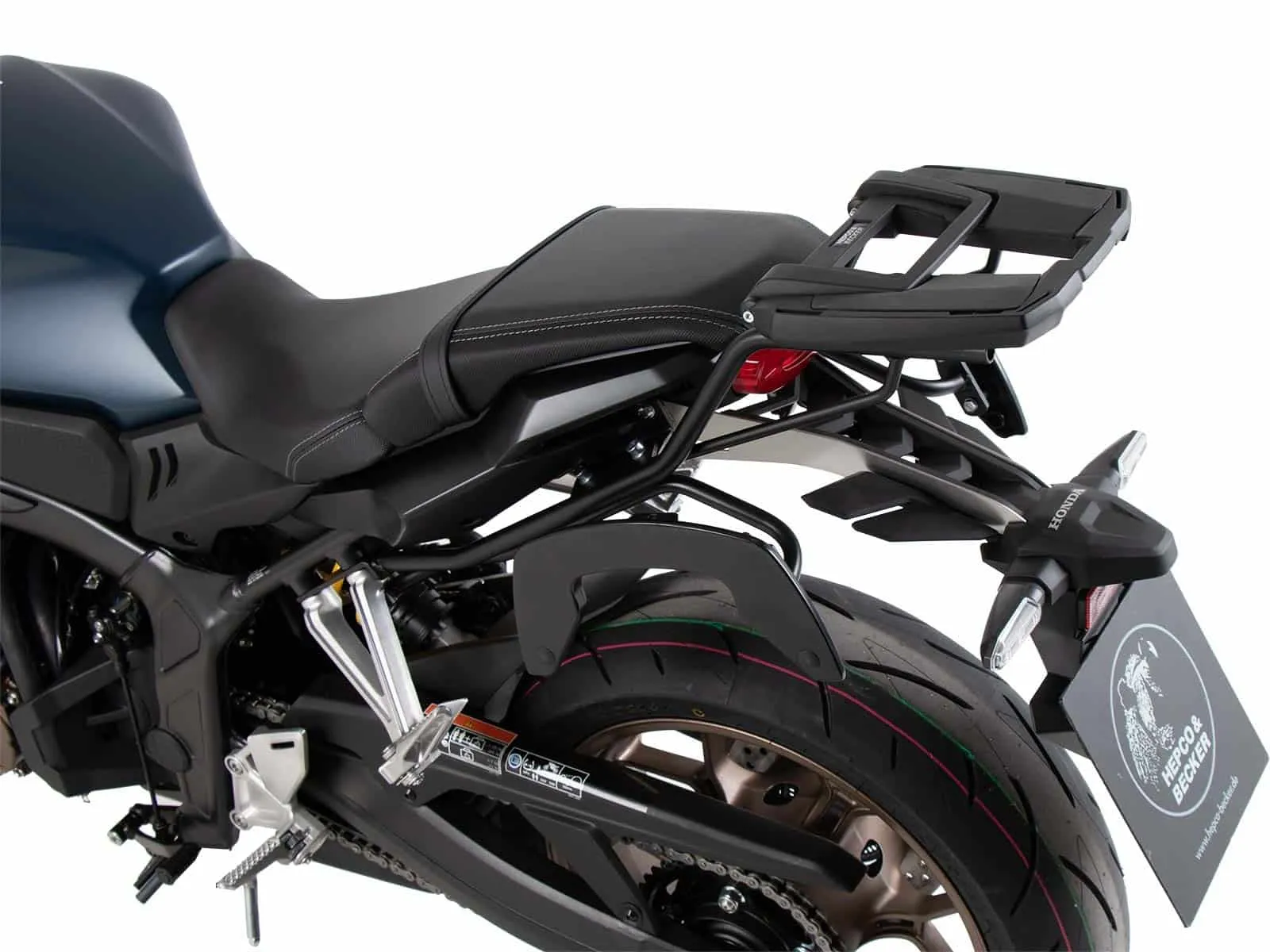 Easyrack top case carrier black for Honda CBR 650 R (2021-2023)