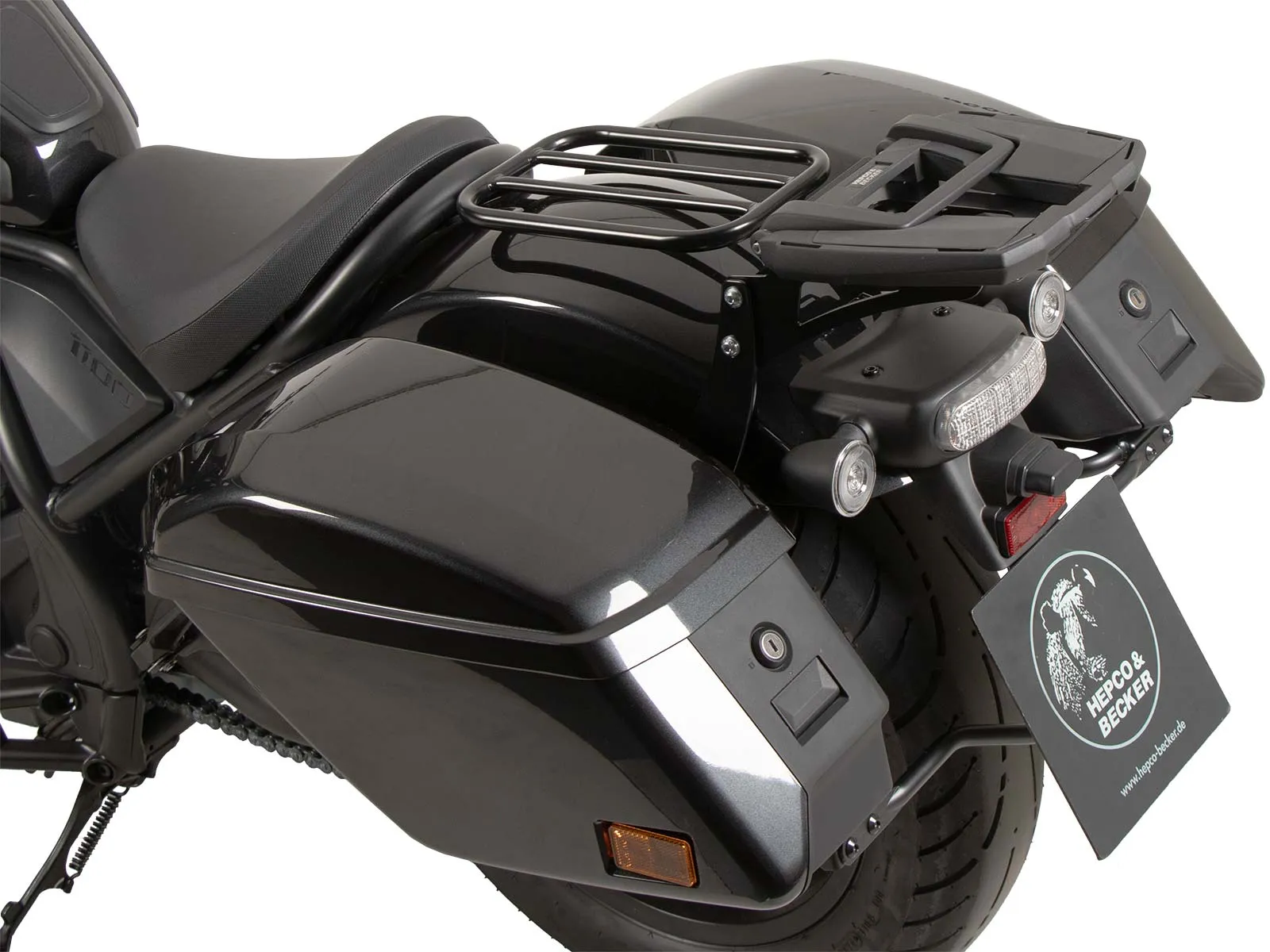 Easyrack top case carrier black for Honda CMX 1100 Rebel / DCT / SE (2025-)