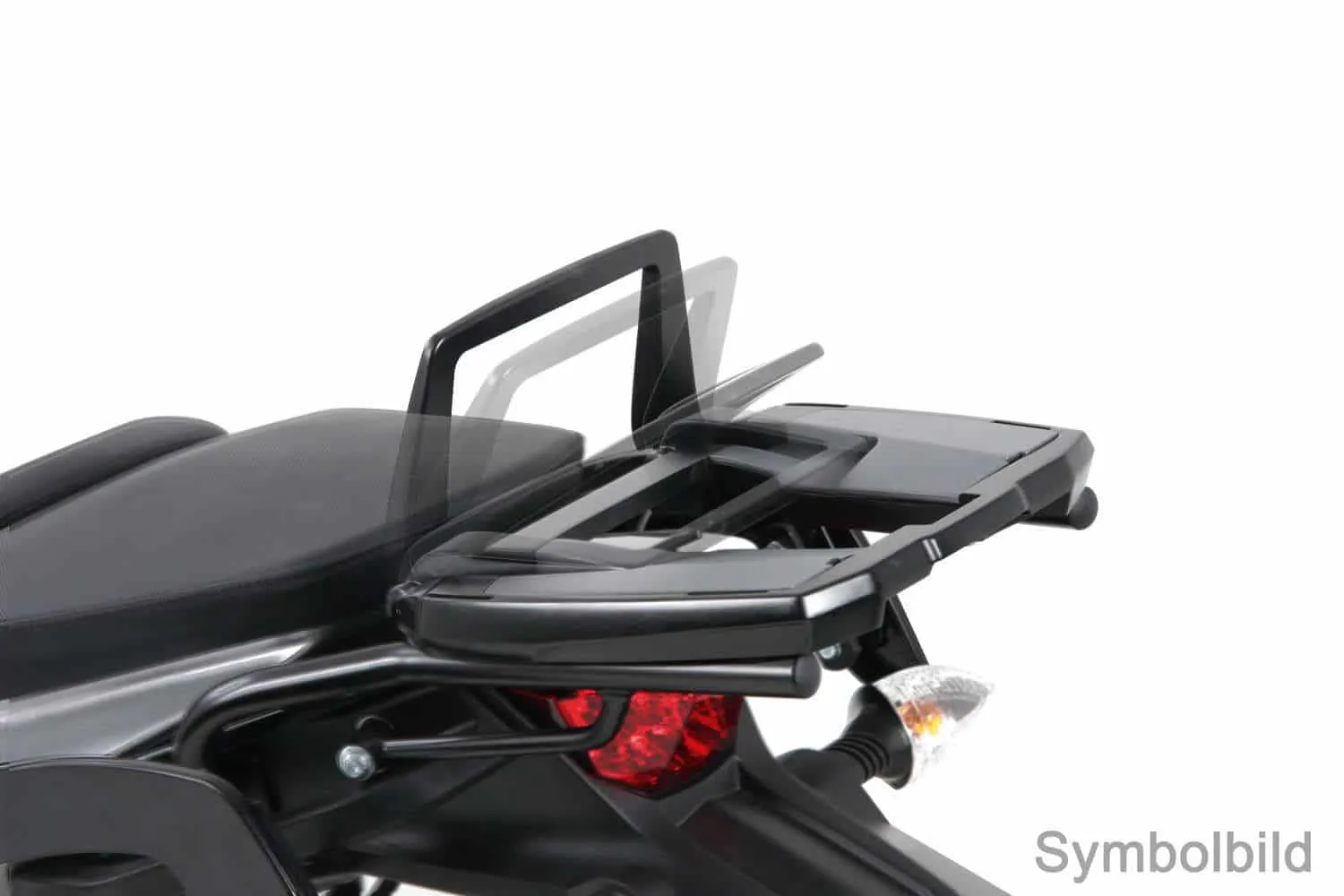 Easyrack top case carrier for combination with original luggage rack black for KTM 1090 Adventure R (2017-2018)
