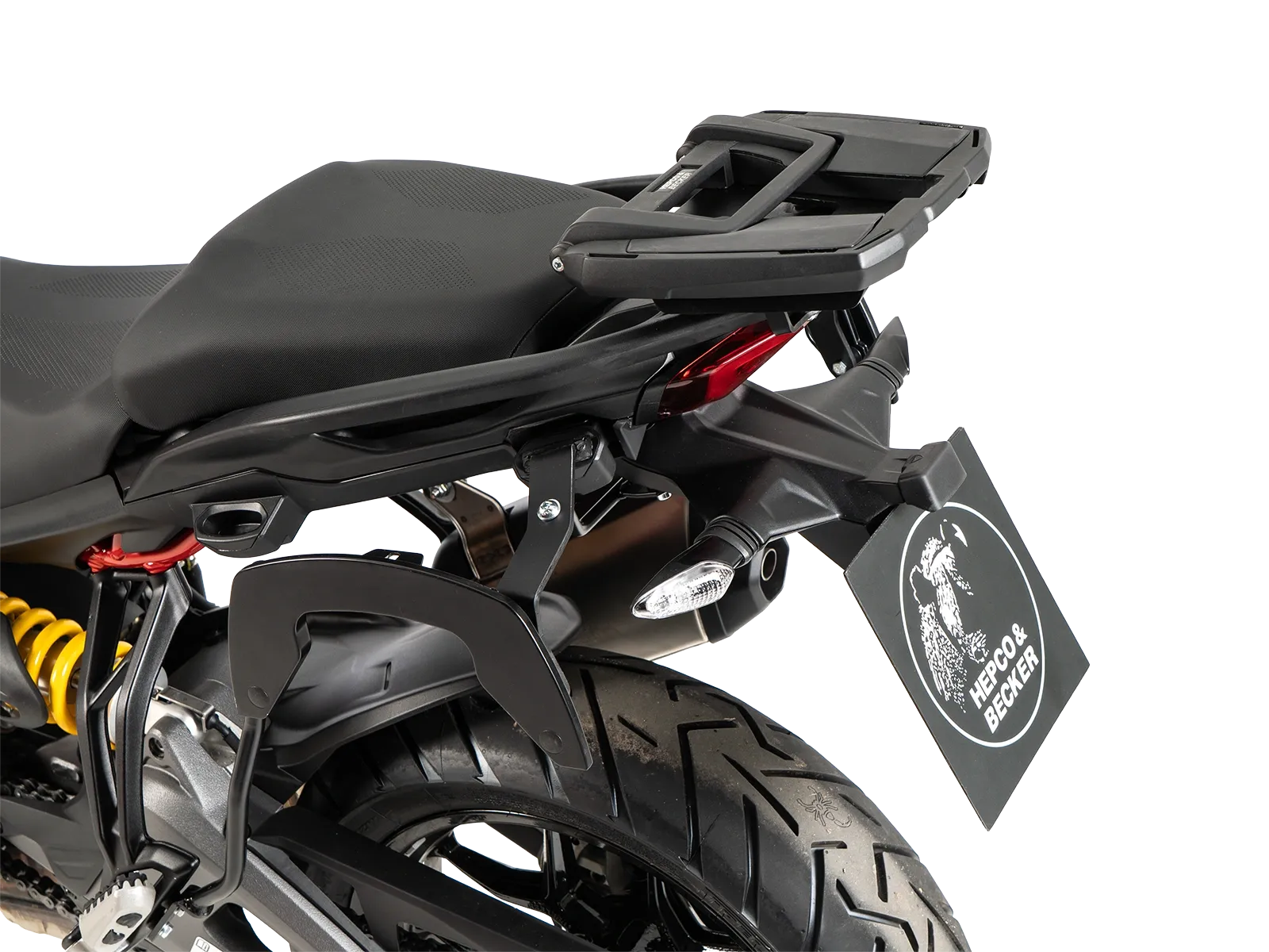Easyrack top case carrier for combination with original bridge black for Ducati Multistrada V2 / S (2025-)