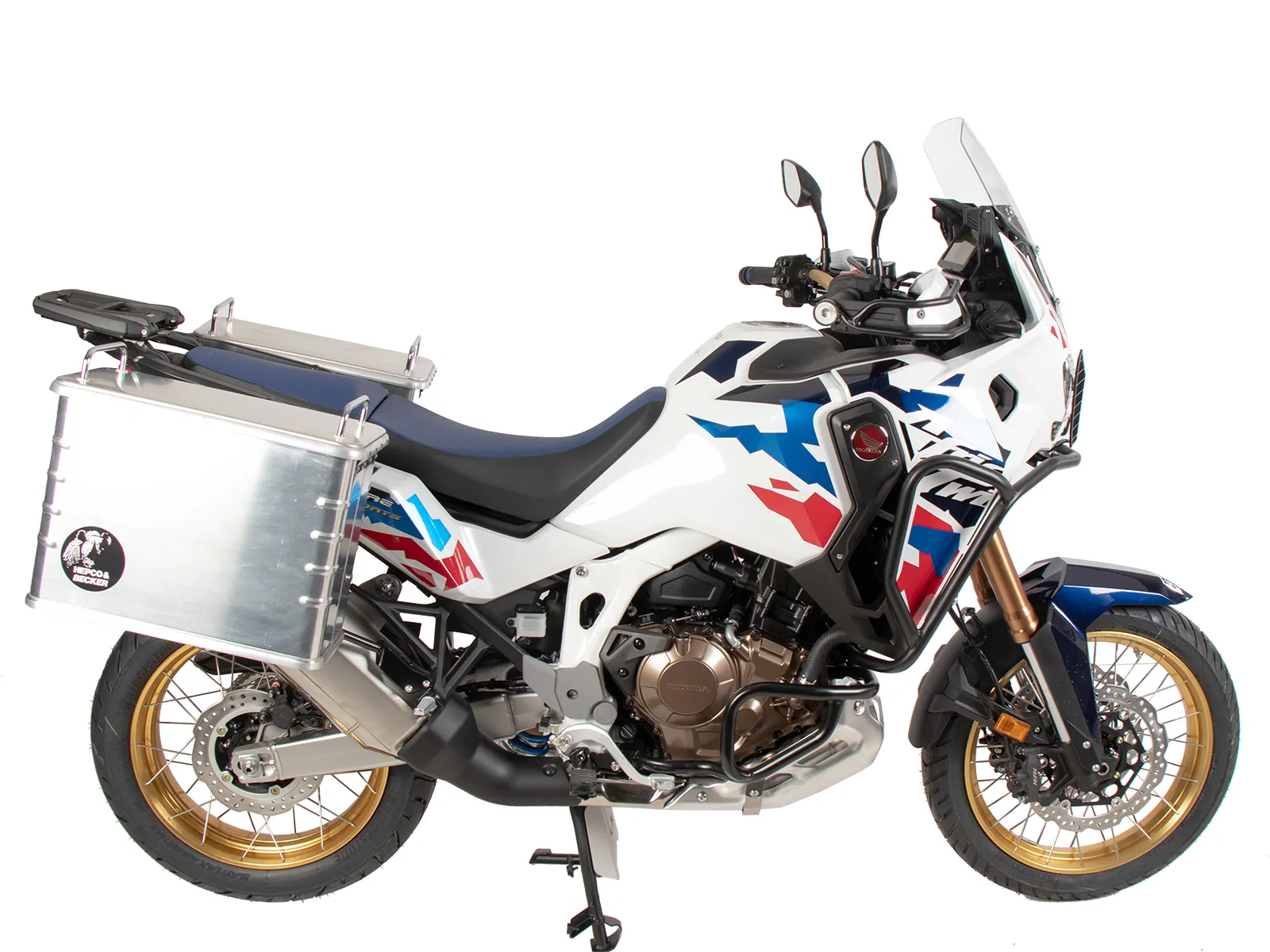 Easyrack top case carrier for combination with original luggage rack black for Honda CRF 1100L Africa Twin Adventure Sports (2024-)