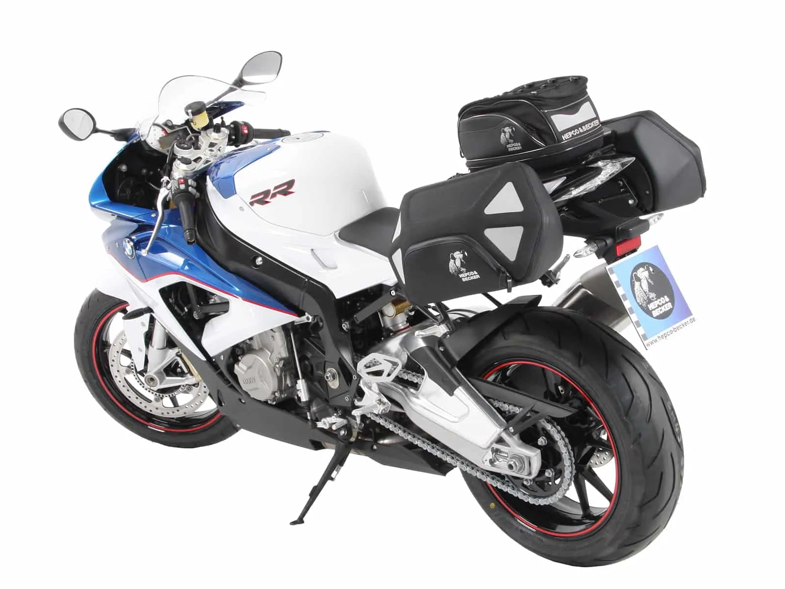 Sport rack fixed black for BMW S 1000 RR (2016-2018)