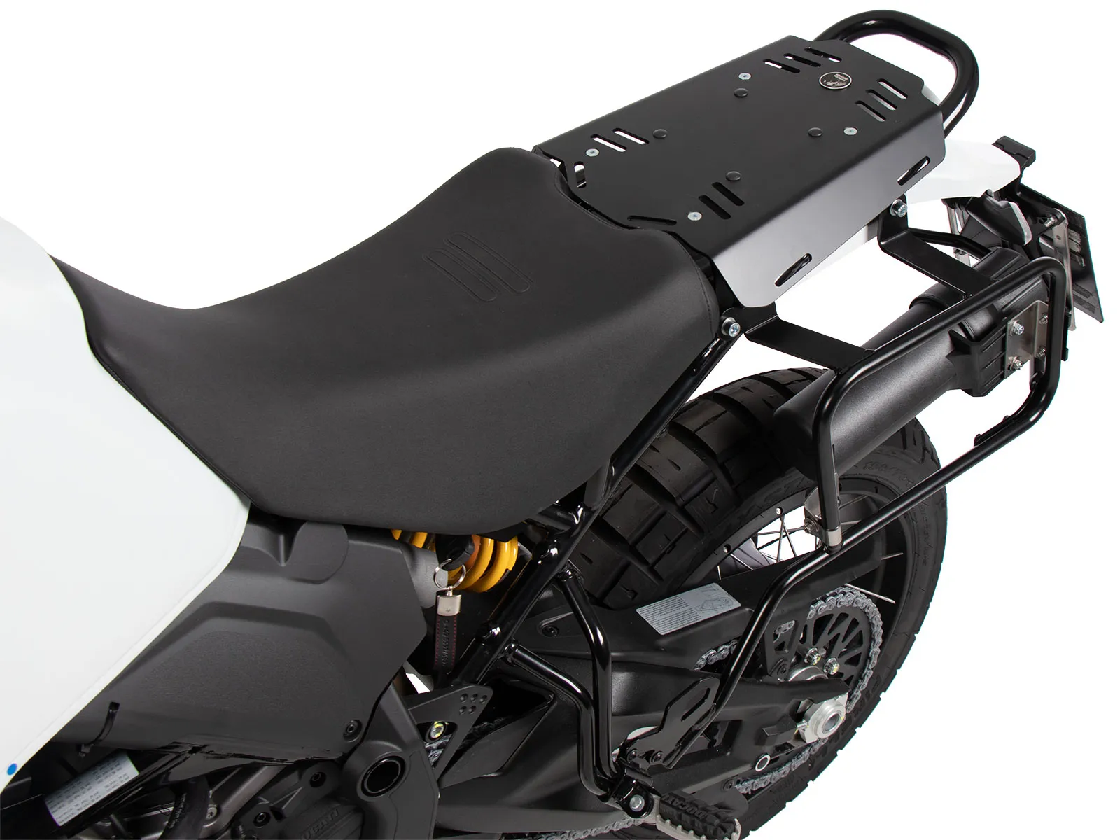 Sport rack fixed black for Ducati Desert X (2022-)