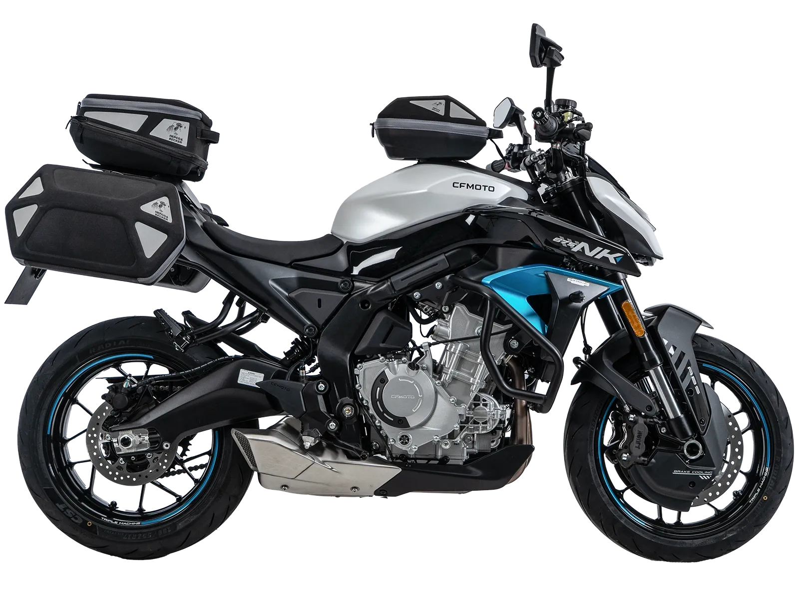 Sport rack black for CF MOTO 675 NK (2025-)