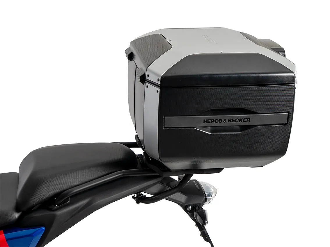 Smartrack Set incl. Xcore Topcase for BMW F 450 GS (2026-) - Silver/Black