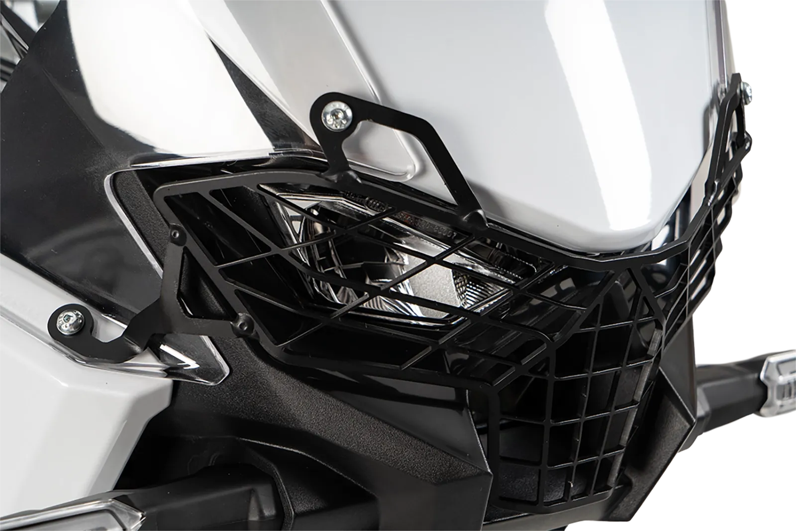 Black lamp guard for Kawasaki KLE 500 / SE (2026-)