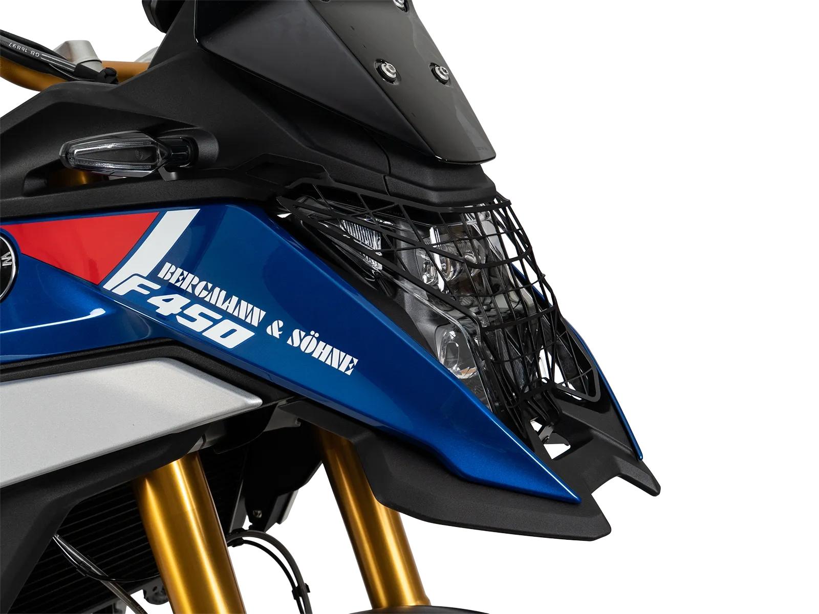 Black lamp guard for BMW F 450 GS (2026-)