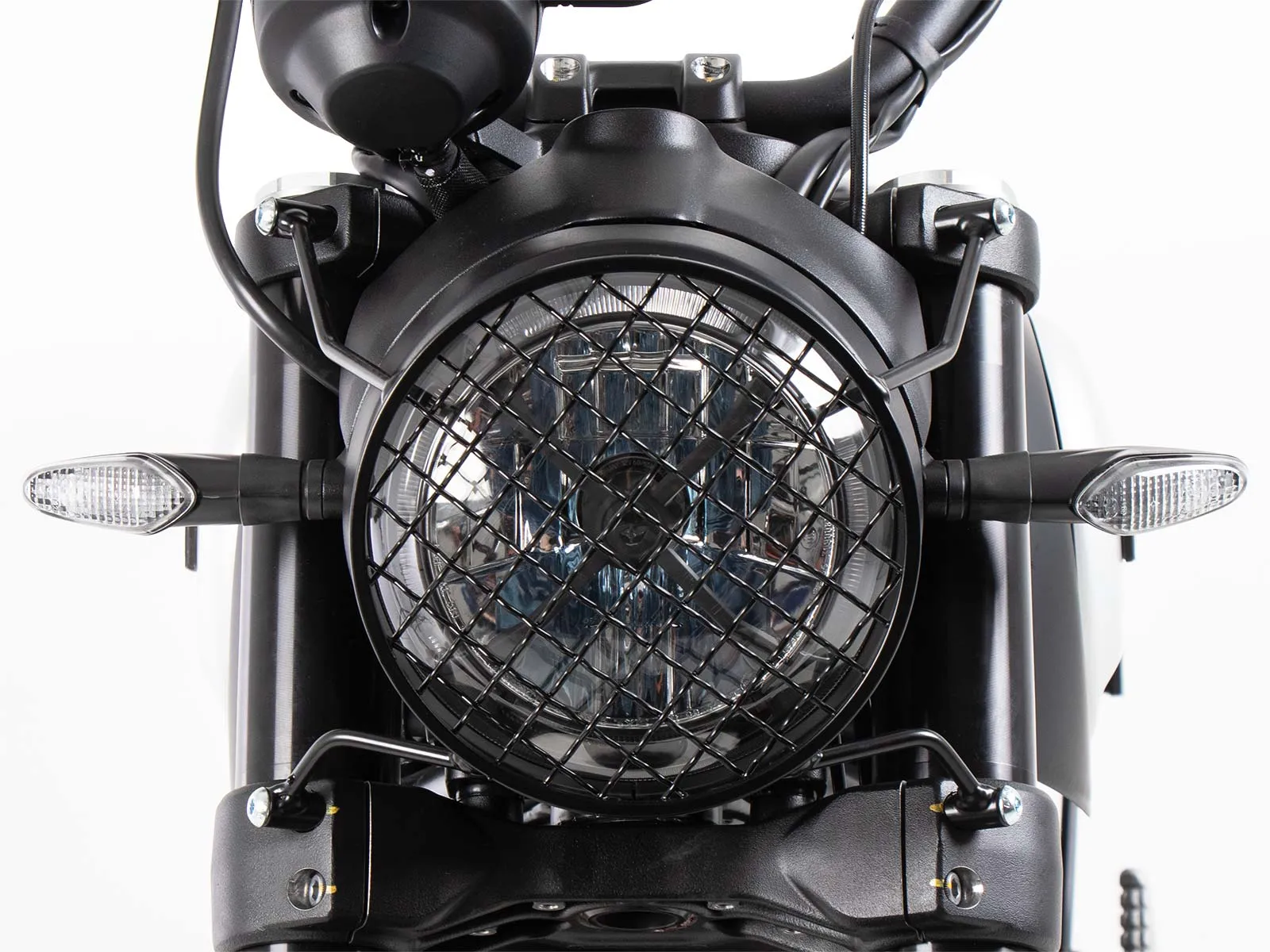 Lamp guard grille black for Ducati Scrambler 1100 Dark Pro/Pro/Sport Pro (2021-2024)