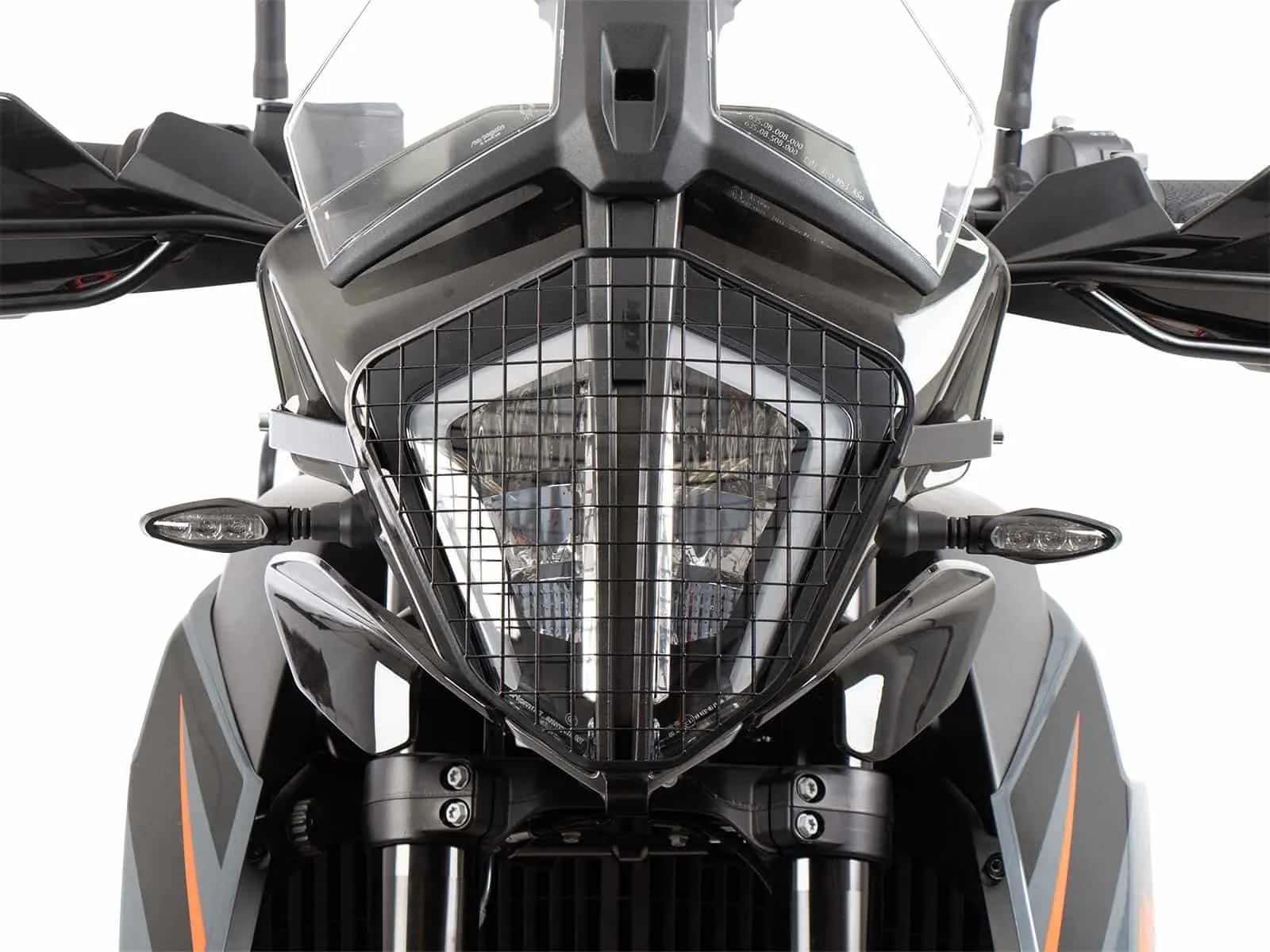 Black lamp guard grille for KTM 890 Adventure / R / Rally (2021-2022)