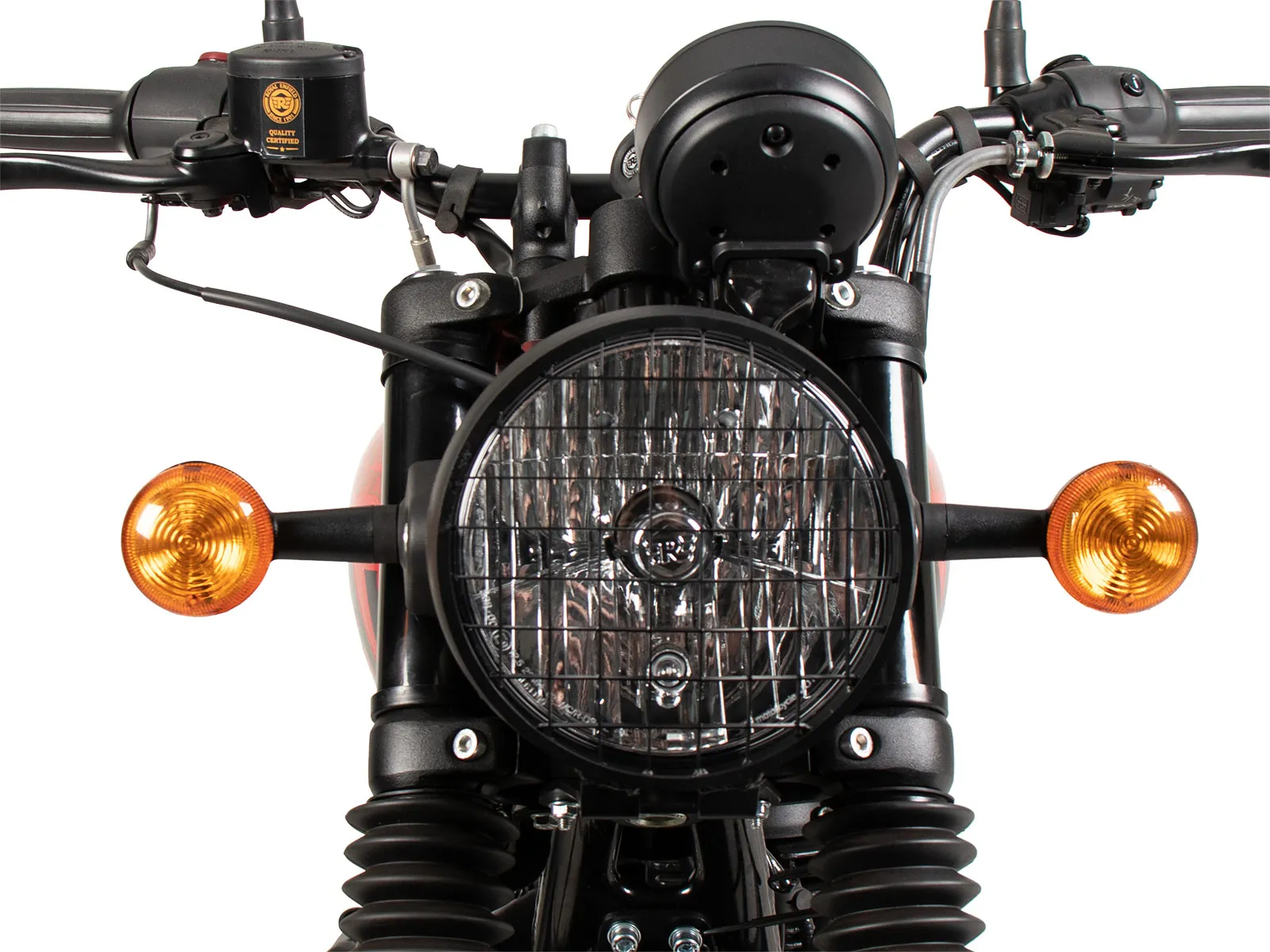 Black lamp guard for Royal Enfield Hunter 350 (2023-)