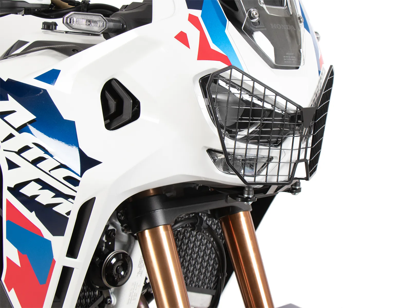 Black lamp guard grille for Honda CRF 1100L Africa Twin Adventure Sports (2024-)