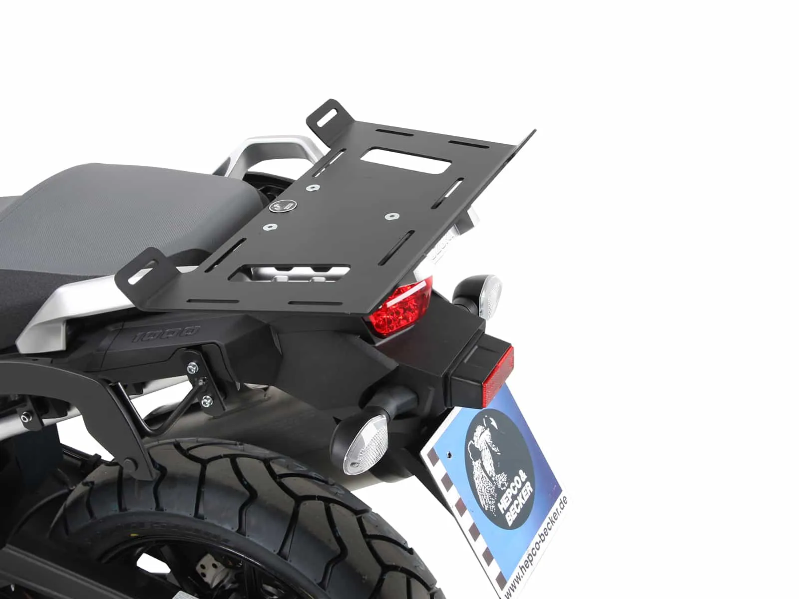 Luggage rack extension black for Suzuki V-Strom 650/XT (2017-2025)
