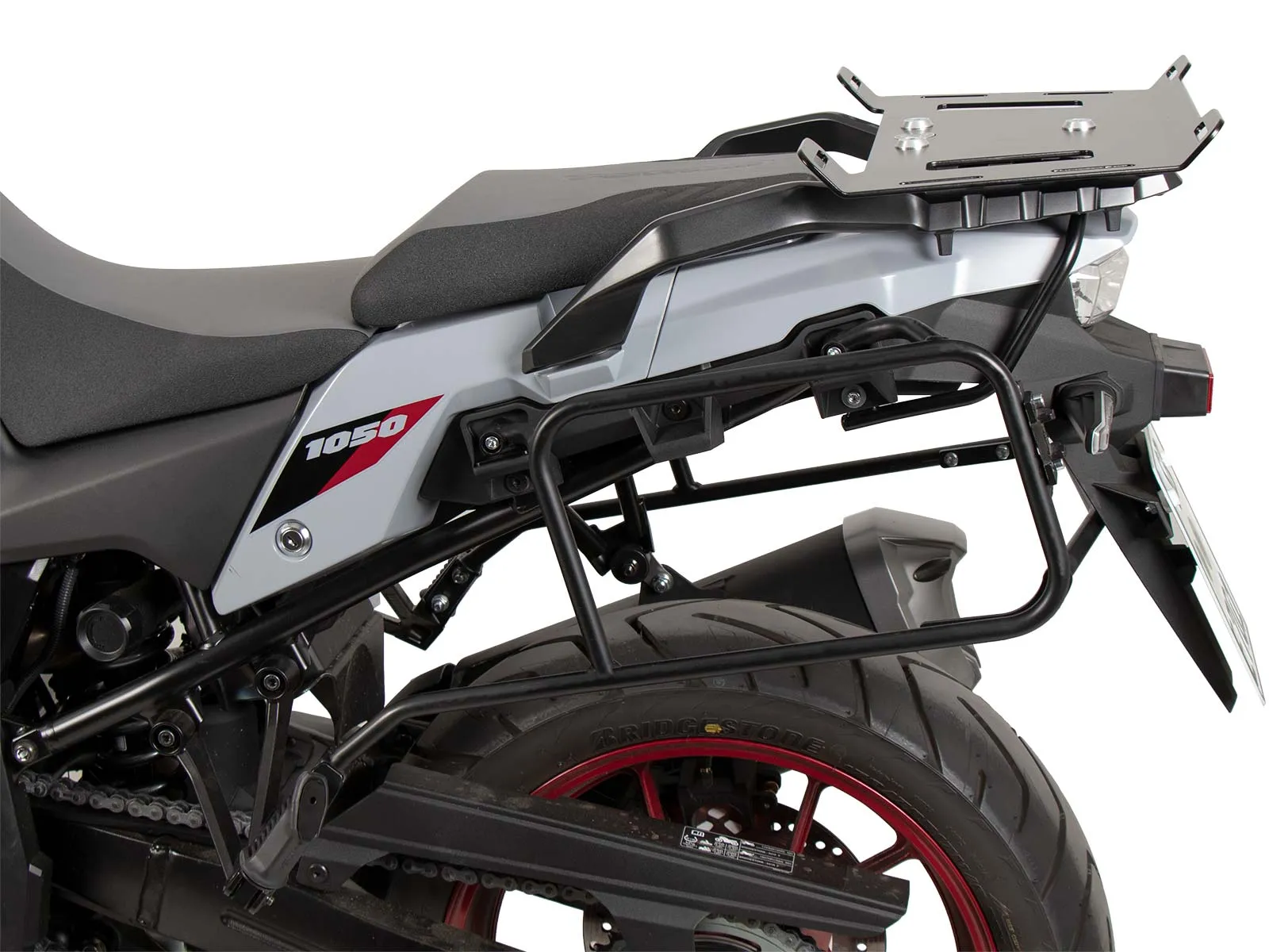 Luggage rack extension black for Suzuki V- Strom 1050 (2023-)