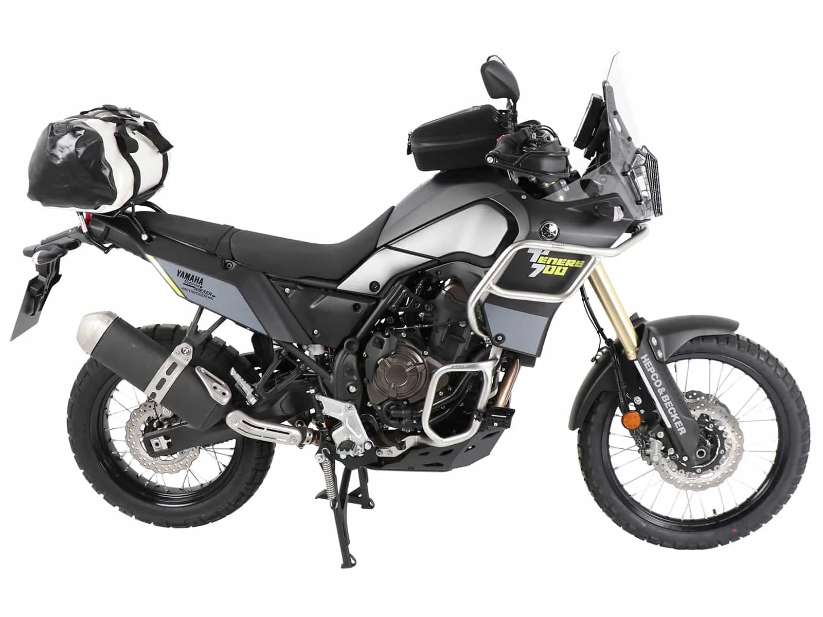 Luggage rack extension black for Yamaha T√©n√©r√© 700 World Raid (2022-2024) /World Rally (2023-2024)