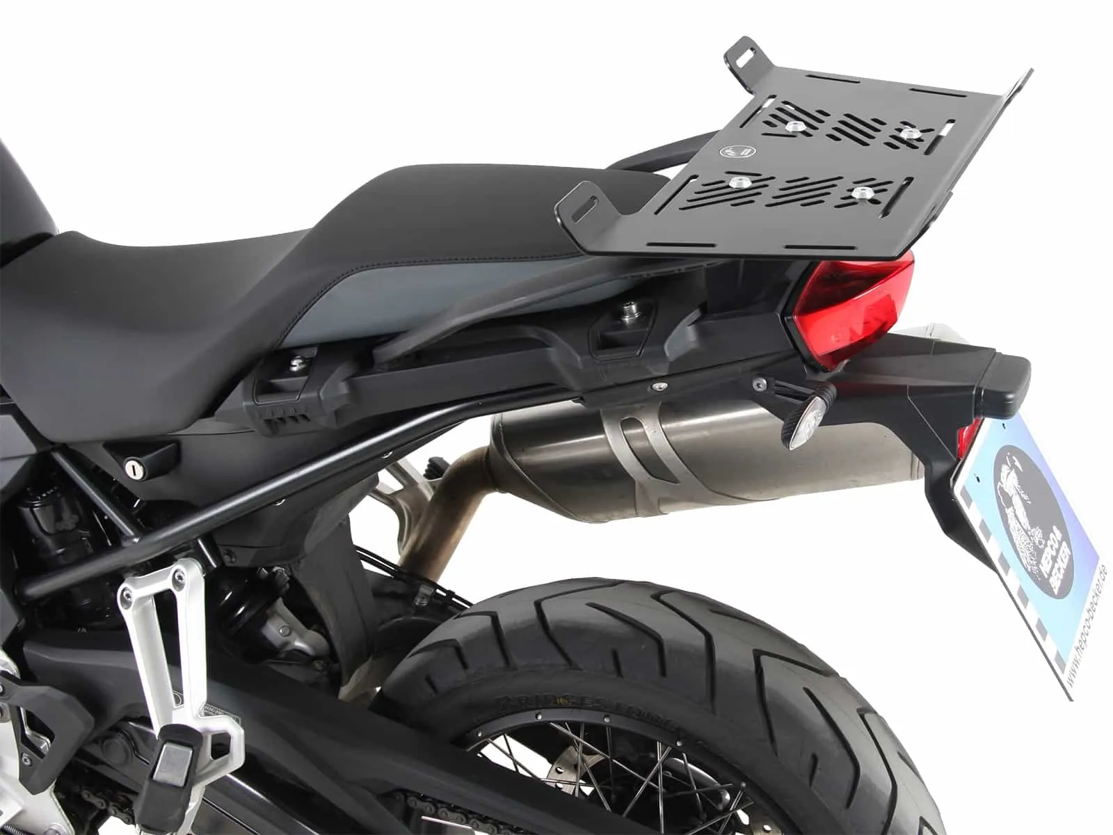 Luggage rack extension black for BMW F 750 GS (2018-2023)