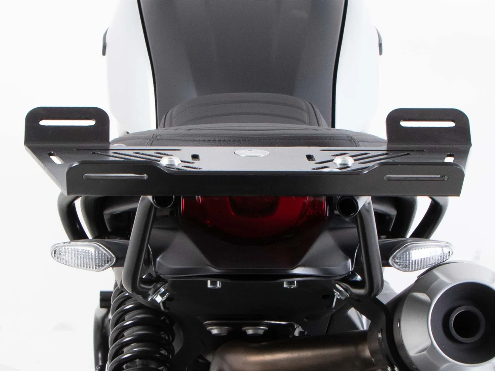 Luggage rack extension black for Ducati Scrambler 1100 Dark Pro/Pro/Sport Pro (2021-2024)