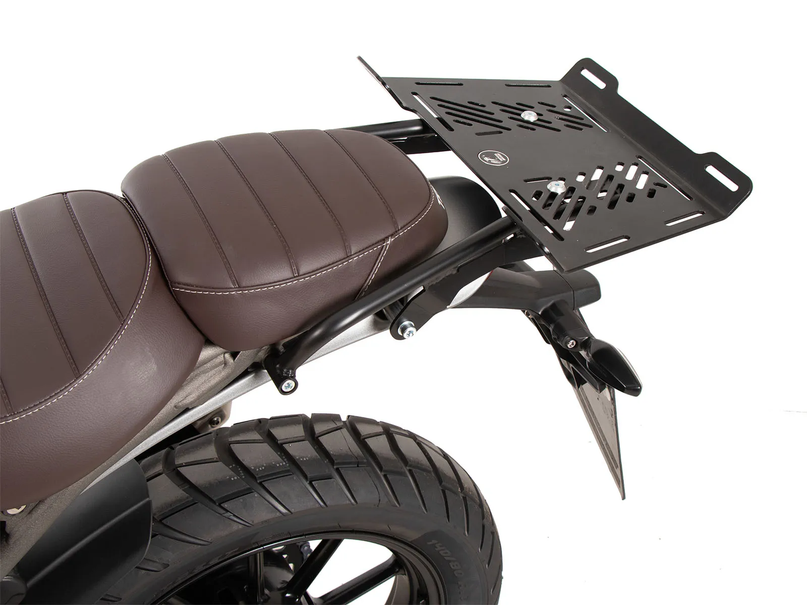 Luggage rack extension black for Triumph Scrambler 400 X (2024-)