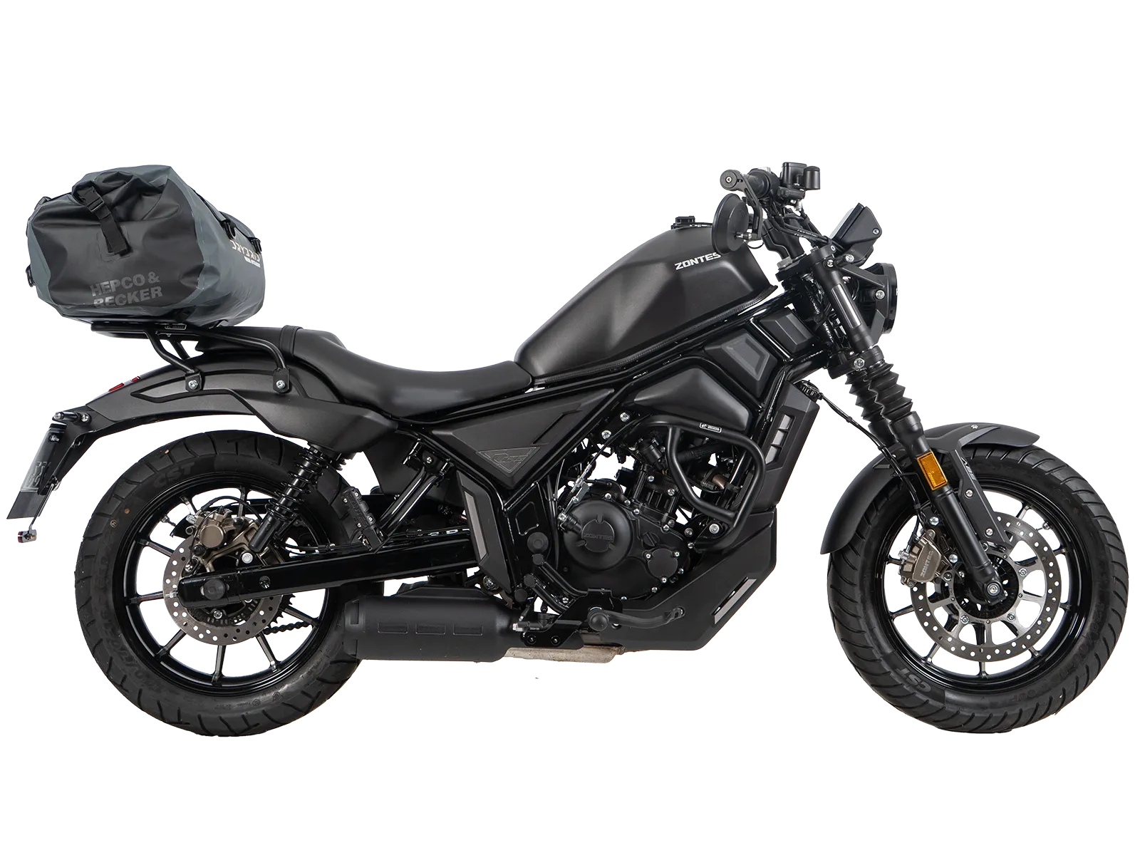 Luggage rack extension black for Zontes 125-C2 (2025-)