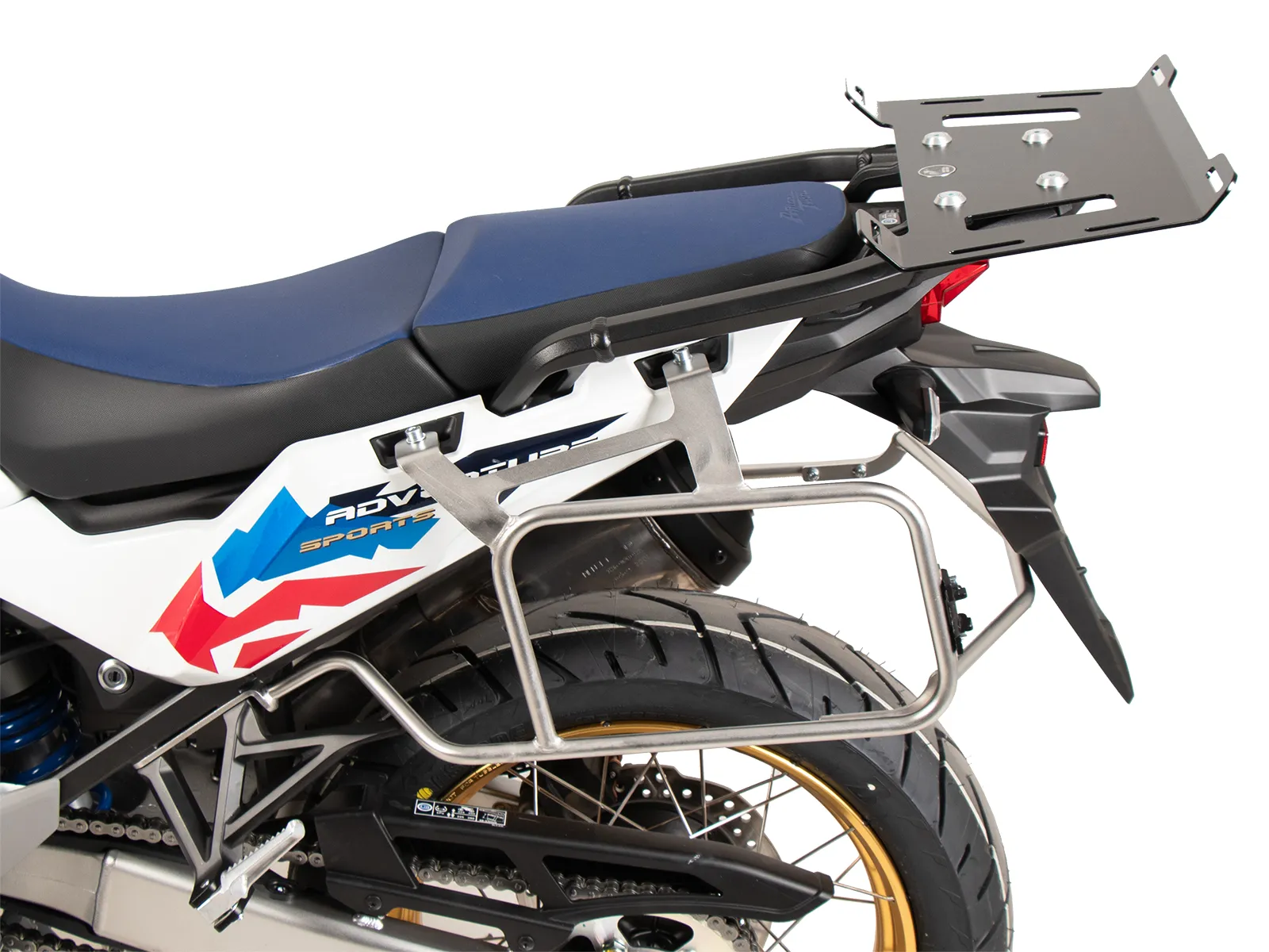 Luggage rack extension black for Honda CRF 1100L Africa Twin Adventure Sports (2024-)