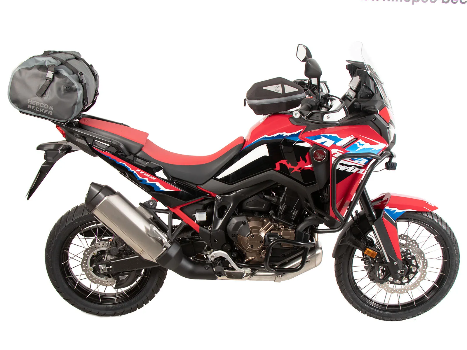 Luggage rack extension black for Honda CRF 1100L Africa Twin (2024-)