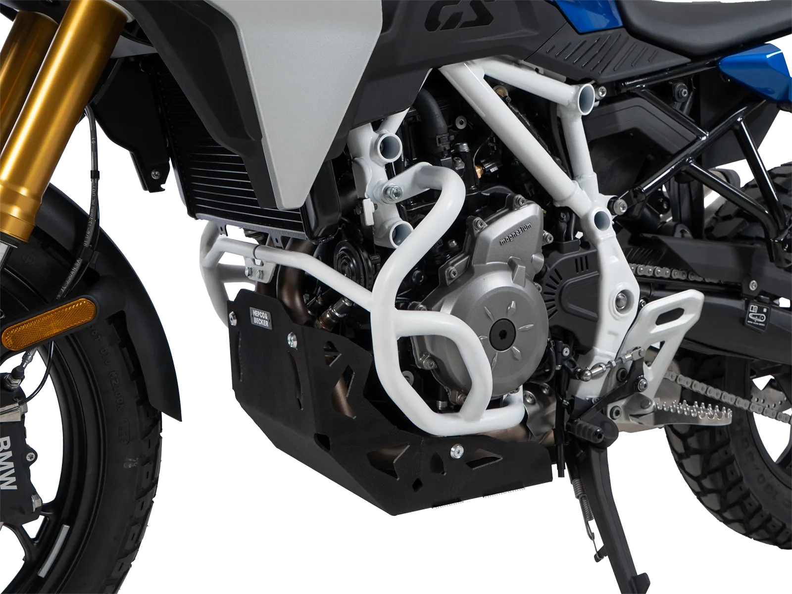 Engine protection plate black for BMW F 450 GS (2026-)