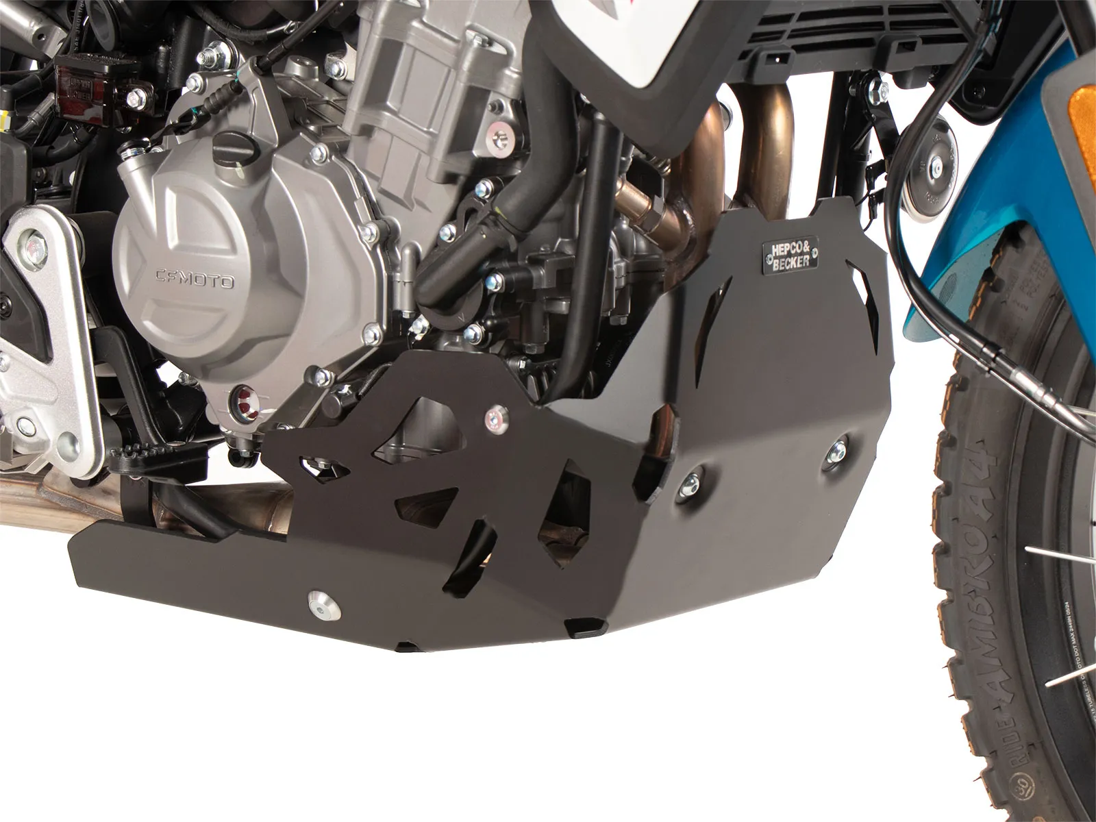 Engine protection plate black for CF Moto 450 MT (2024-)