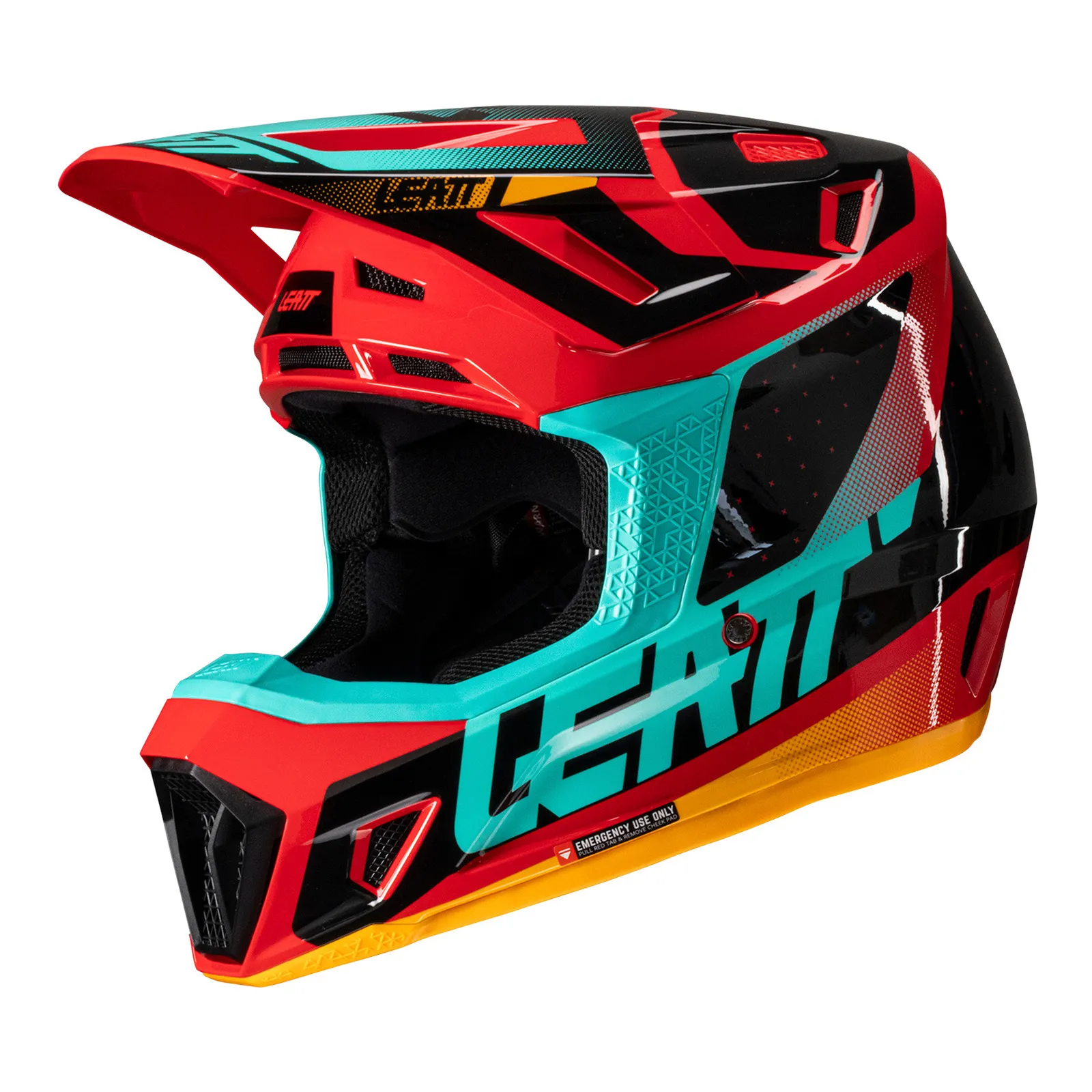 Leatt 2025 7.5 Helmet Kit - Red (S/55-56cm)