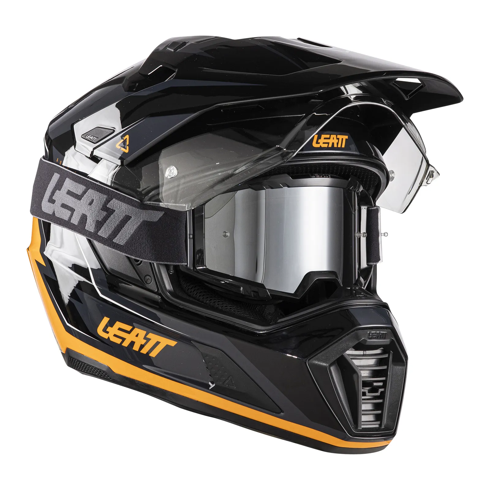 Leatt 7.5 ADV Helmet Kit - Black / Orange (S 55-56CM)