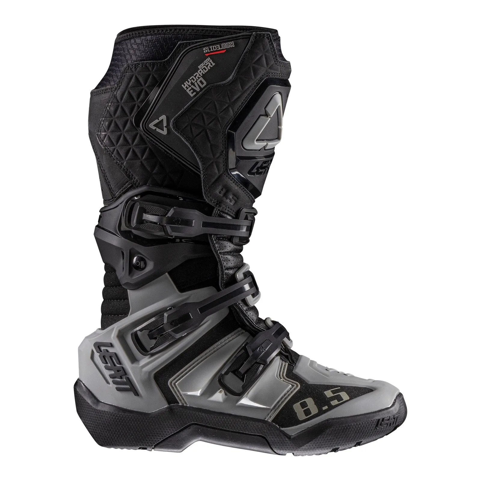 Leatt 8.5 ADV HydraDri Boot - Black - Grey (US8 UK7 EU42 CM26.5)