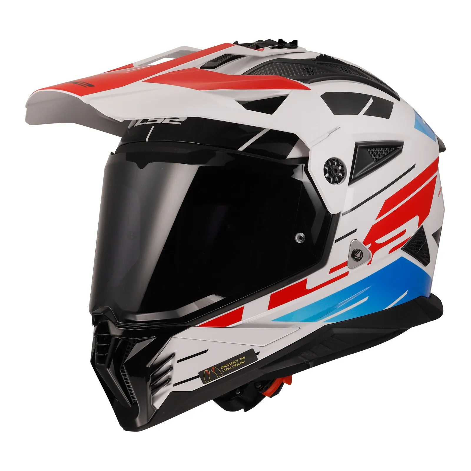 LS2 MX702 Pioneer II (XS) Namib - White / Red / Blue 06