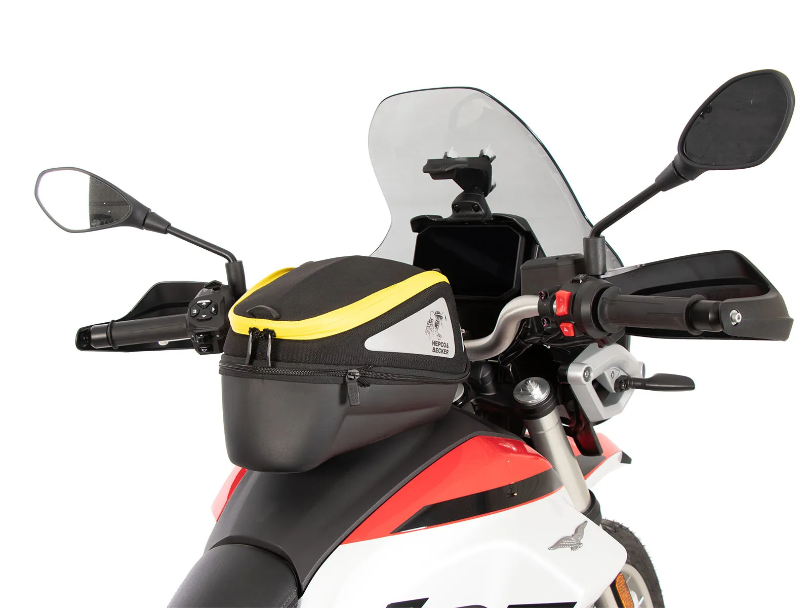 BASIC tank ring incl. tank bag lock unit for Moto Guzzi V 85 TT / Strada / Travel (2024-)