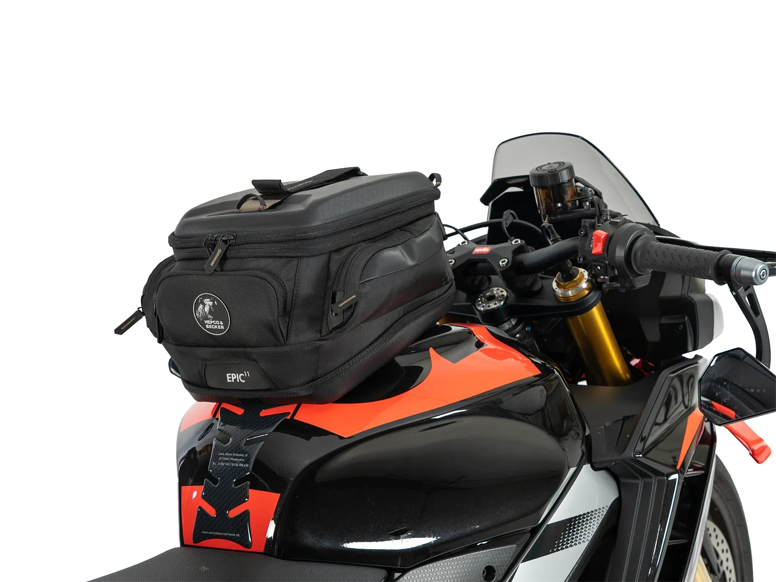 BASIC tank ring incl. tank bag lock unit for Aprilia Tuono V4 Factory (2025-)
