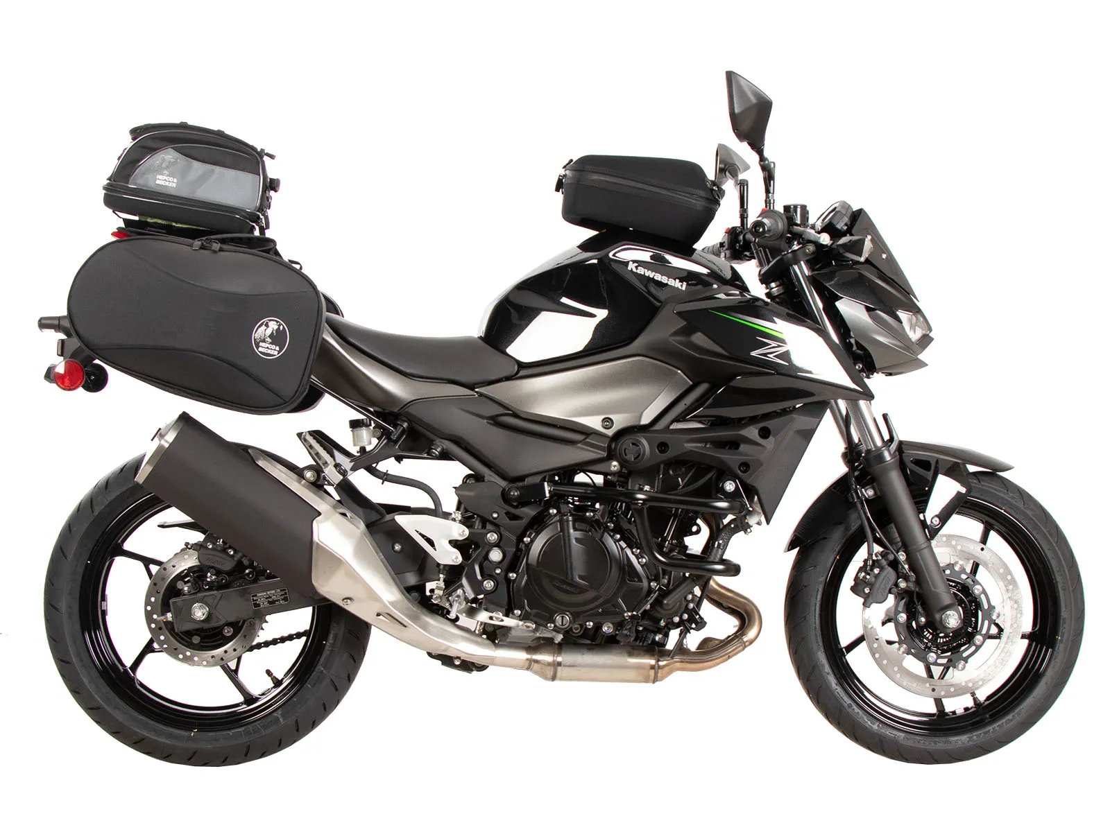 C-Bow side carrier black for Kawasaki Z 500 / SE (2024-)