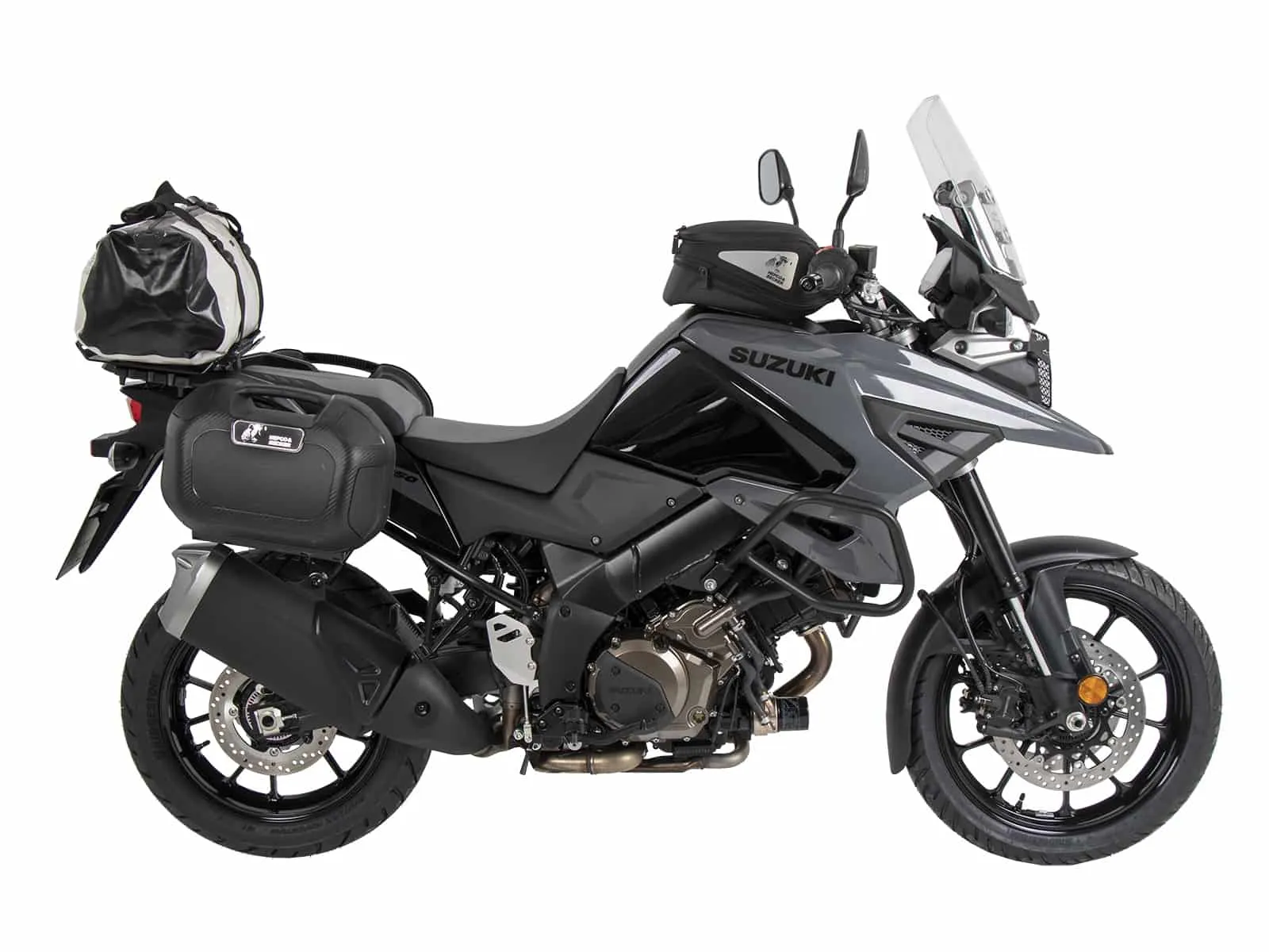 C-Bow side carrier black for Suzuki V-Strom 1050 (2020-2022)
