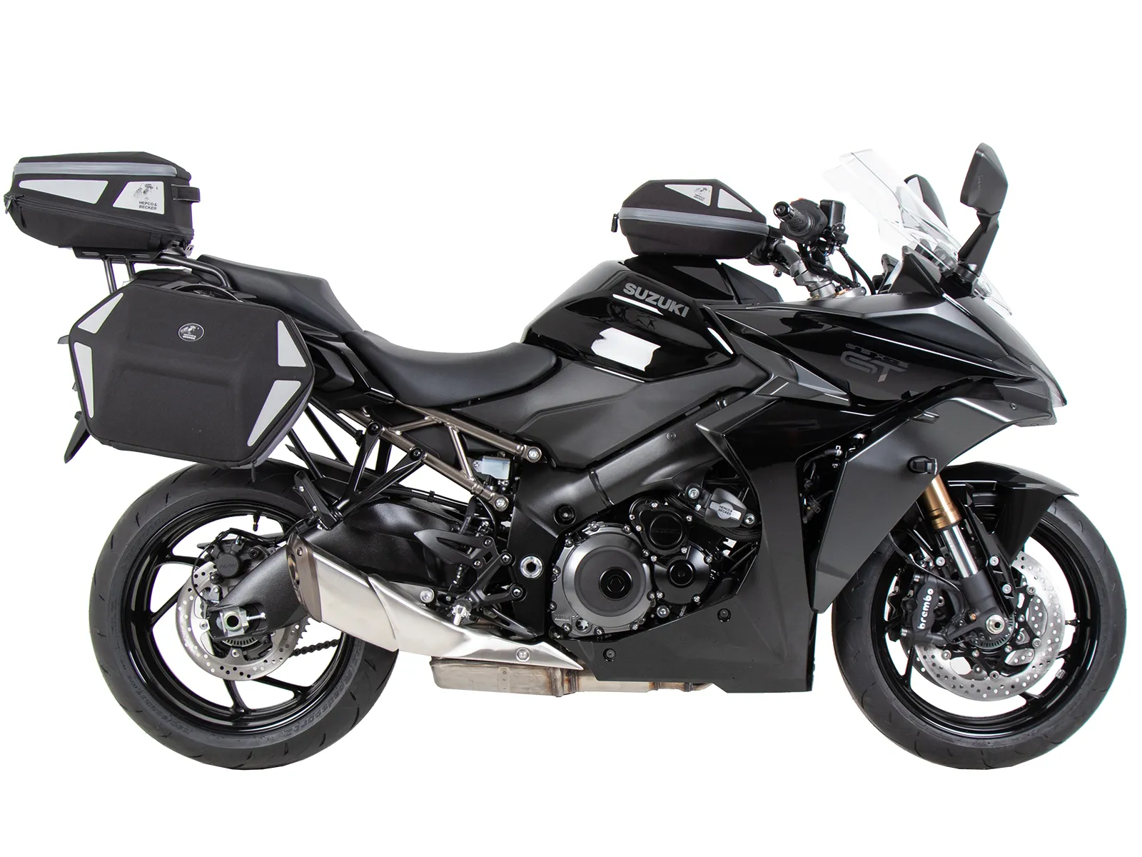 C-Bow side carrier black for Suzuki GSX-S 1000 GT / Travel Edition (2022-)