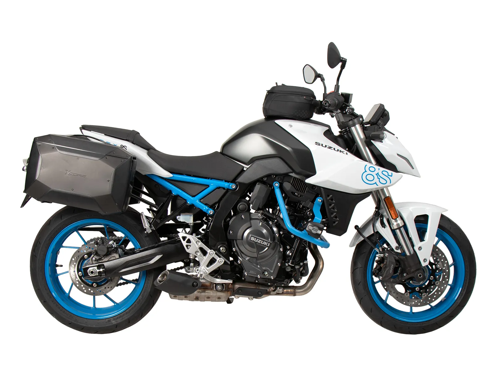 C-Bow side carrier black for Suzuki GSX-8S (2023-)