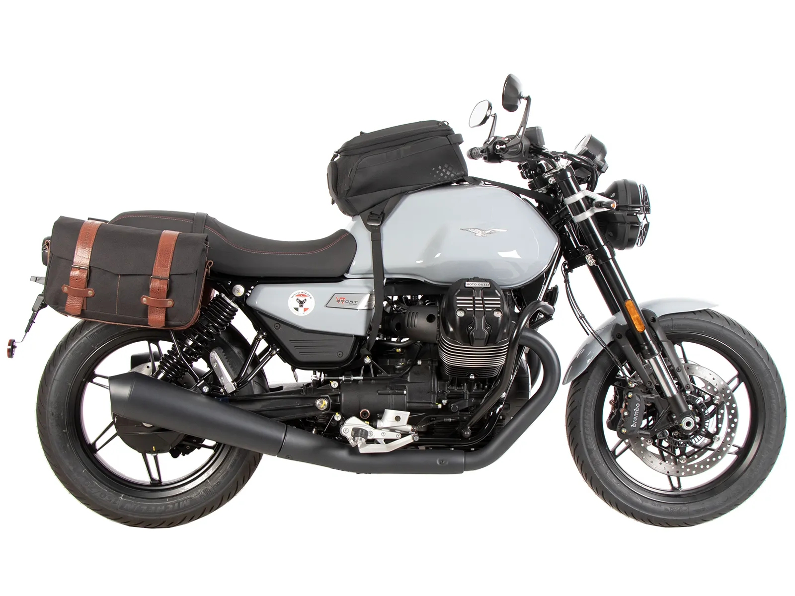 C-Bow side carrier black for Moto Guzzi V7 Sport (2025-)