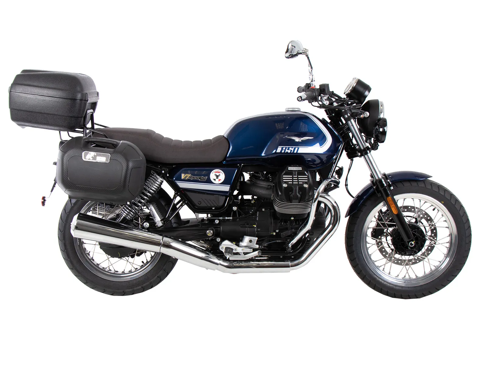 C-Bow side carrier chrome for Moto Guzzi V7 Special (2025-)