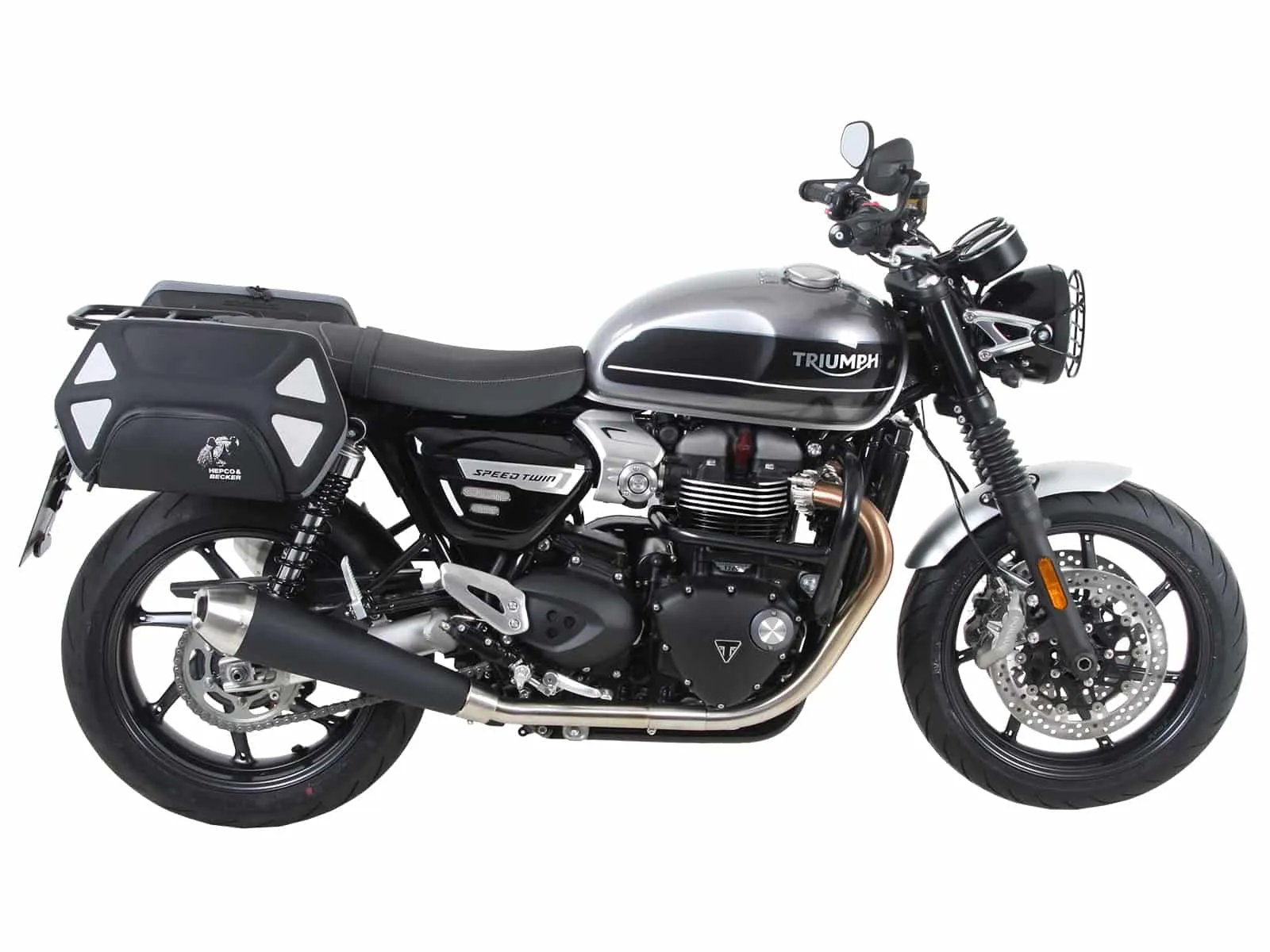 C-Bow side carrier black for Triumph Speed Twin 1200 / RS (2019-2021)