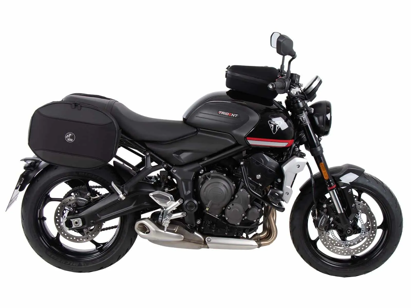 C-Bow side carrier black for Triumph Trident 660 (2021-2024)