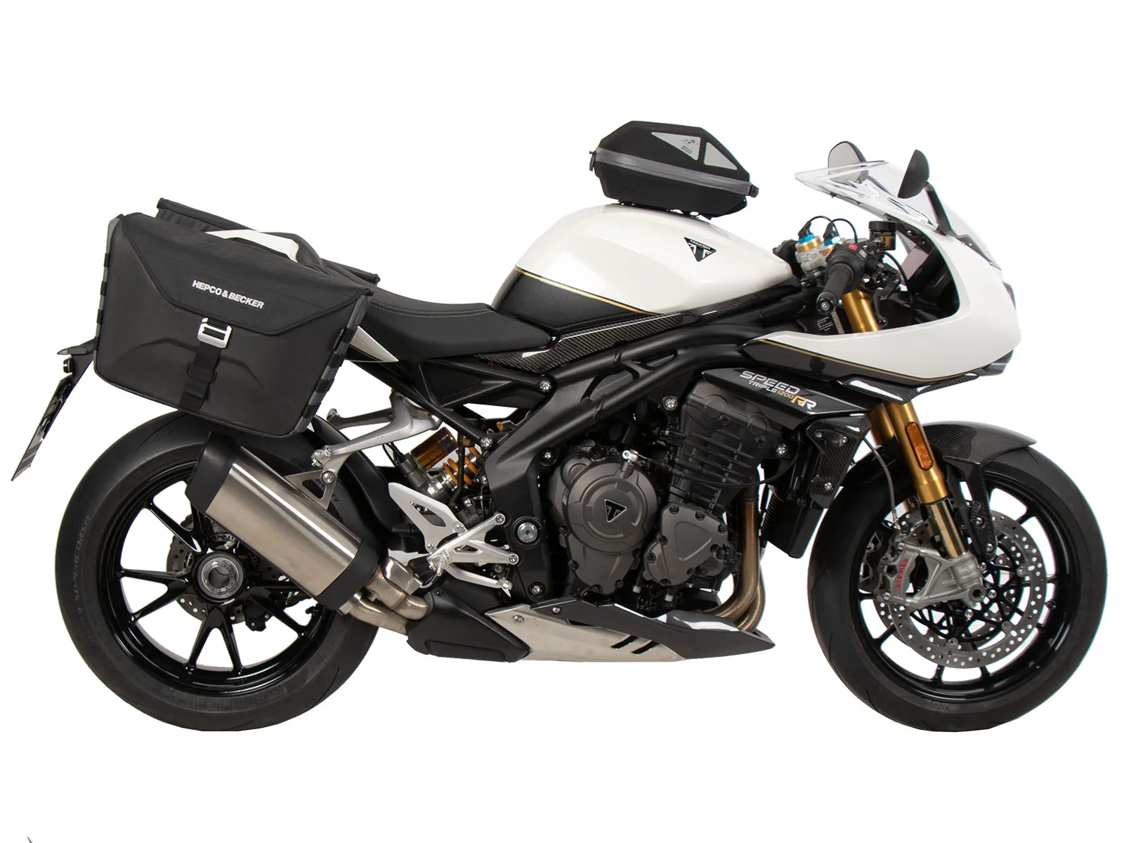 C-Bow side carrier black for Triumph Speed Triple 1200 RS/RR (2021-)