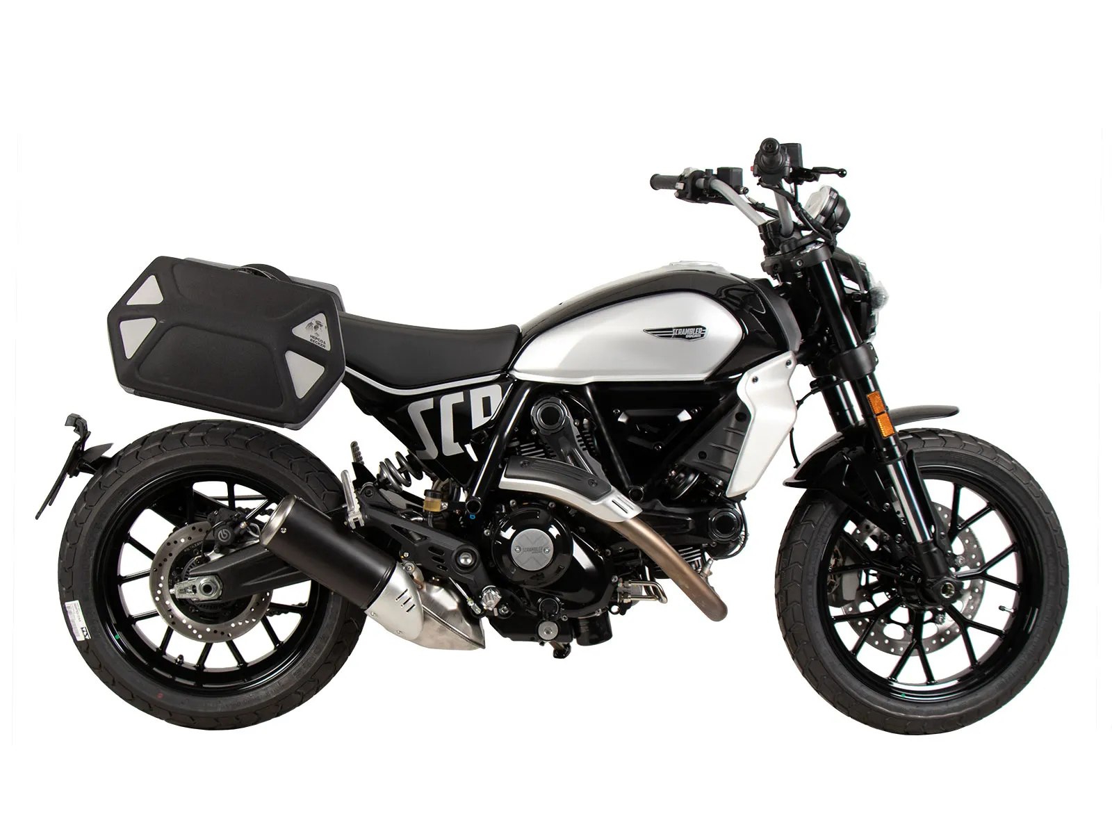 C-Bow side carrier black for Ducati Scrambler 800 Icon / Dark (2023-)