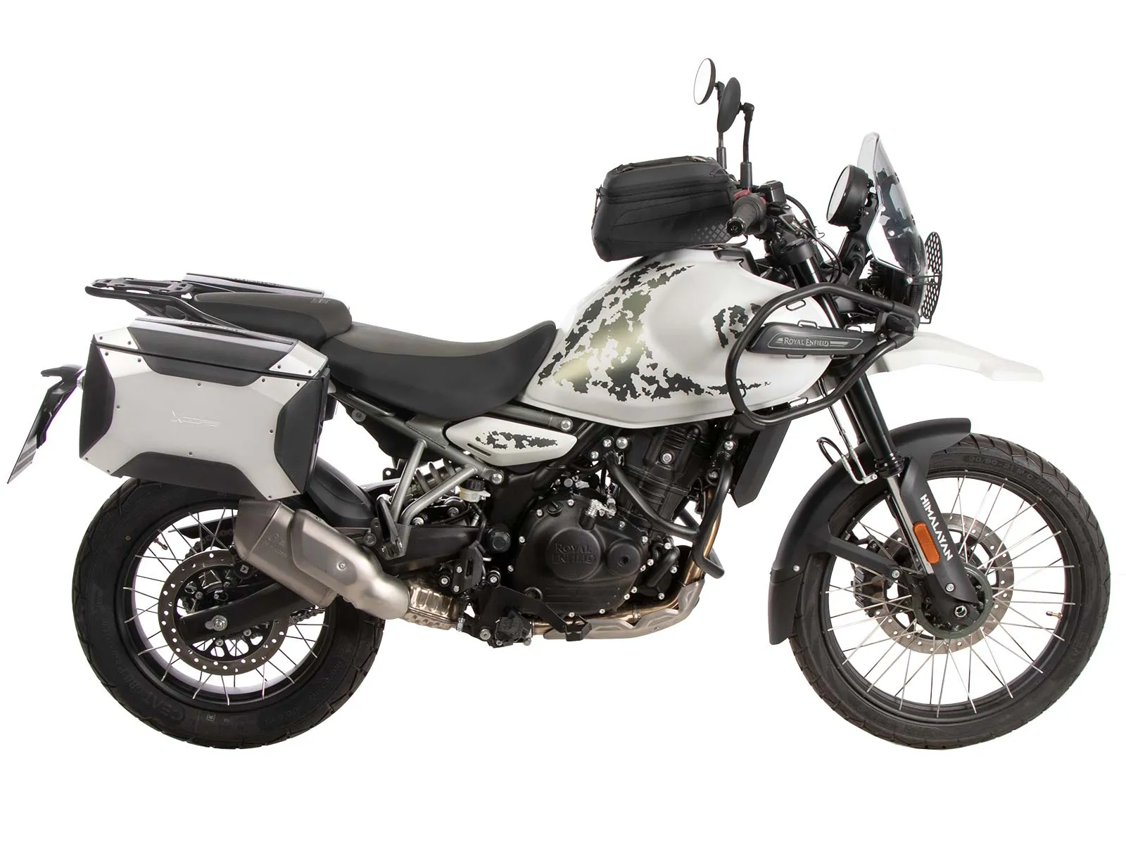 C-Bow side carrier black for Royal Enfield Himalayan 450 (2024-)